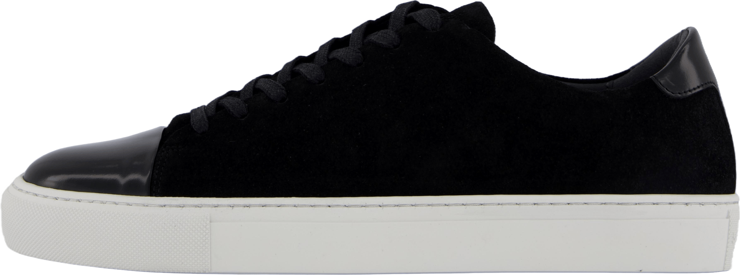 Lescape Suede Shiny Black