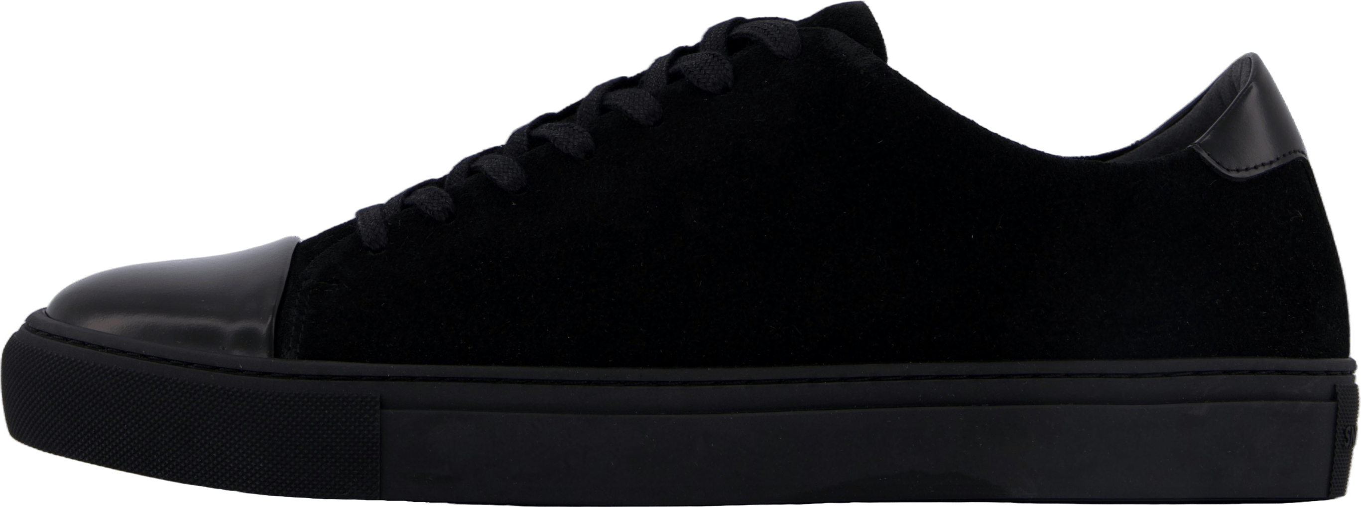 Lescape Suede Shiny Total Black