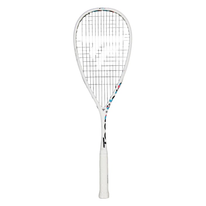 Carboflex X-top V2 125 Ns, Unisex, Utrustning, racketar, Squash, Vit, ONESIZE