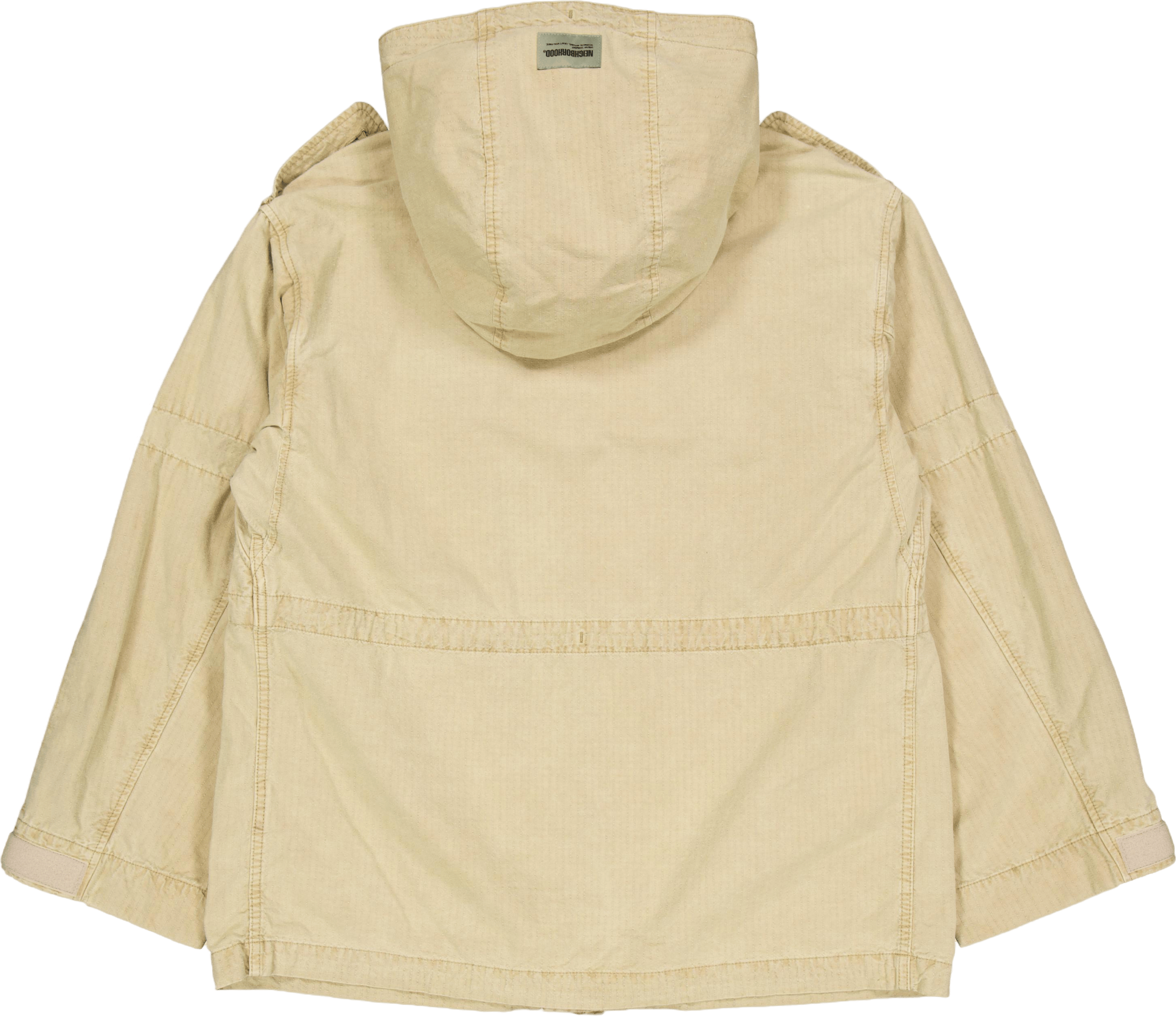 Ripstop Smock Jacket Beige - Bild 2