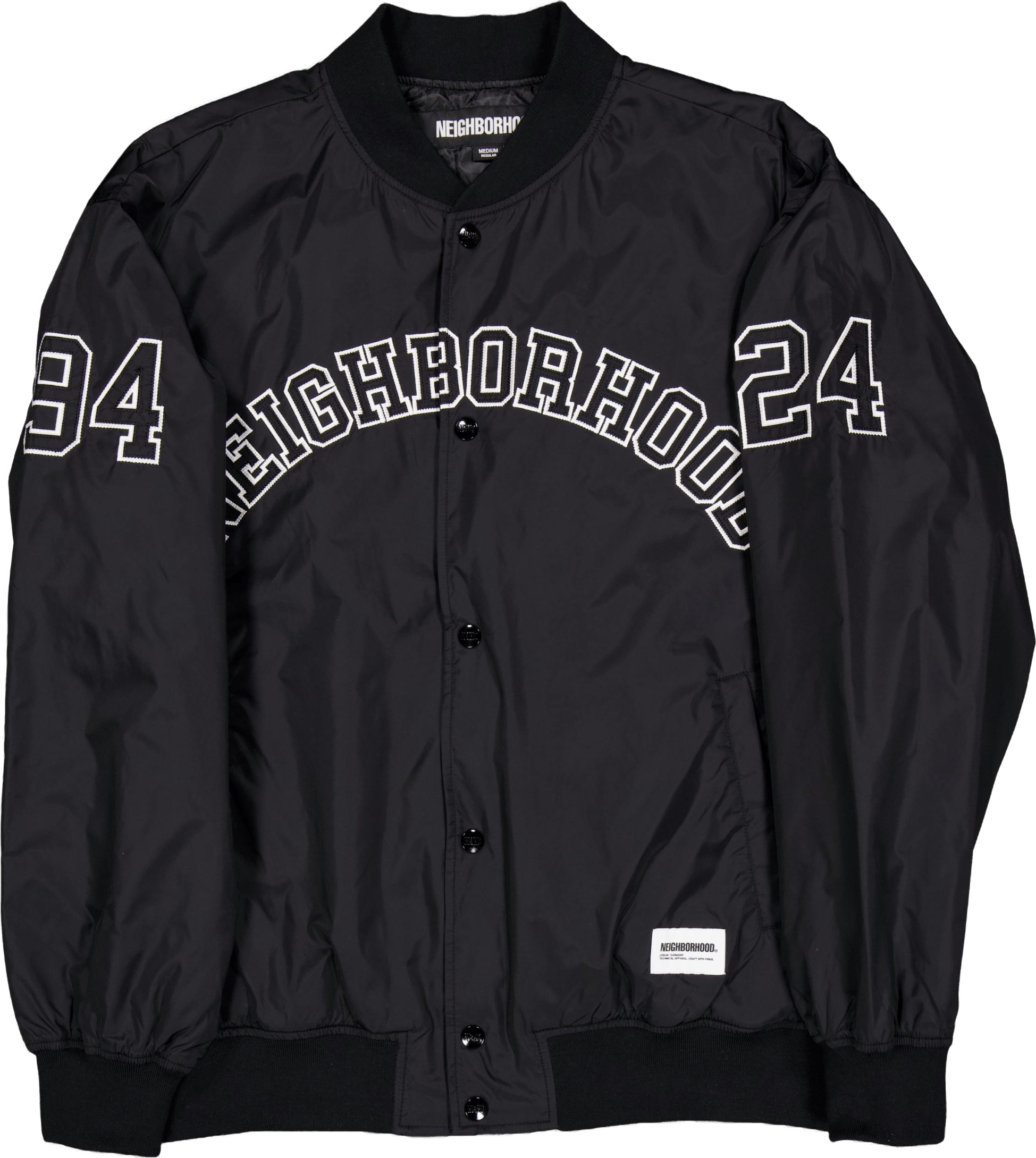 Baseball Jacket Black - Bild 5