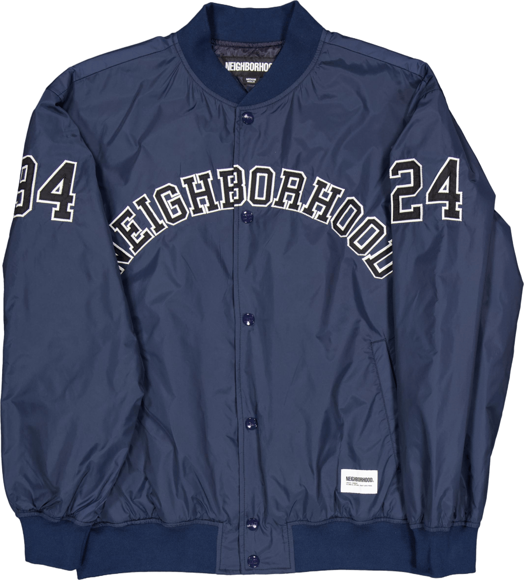 Baseball Jacket Navy - Bild 5