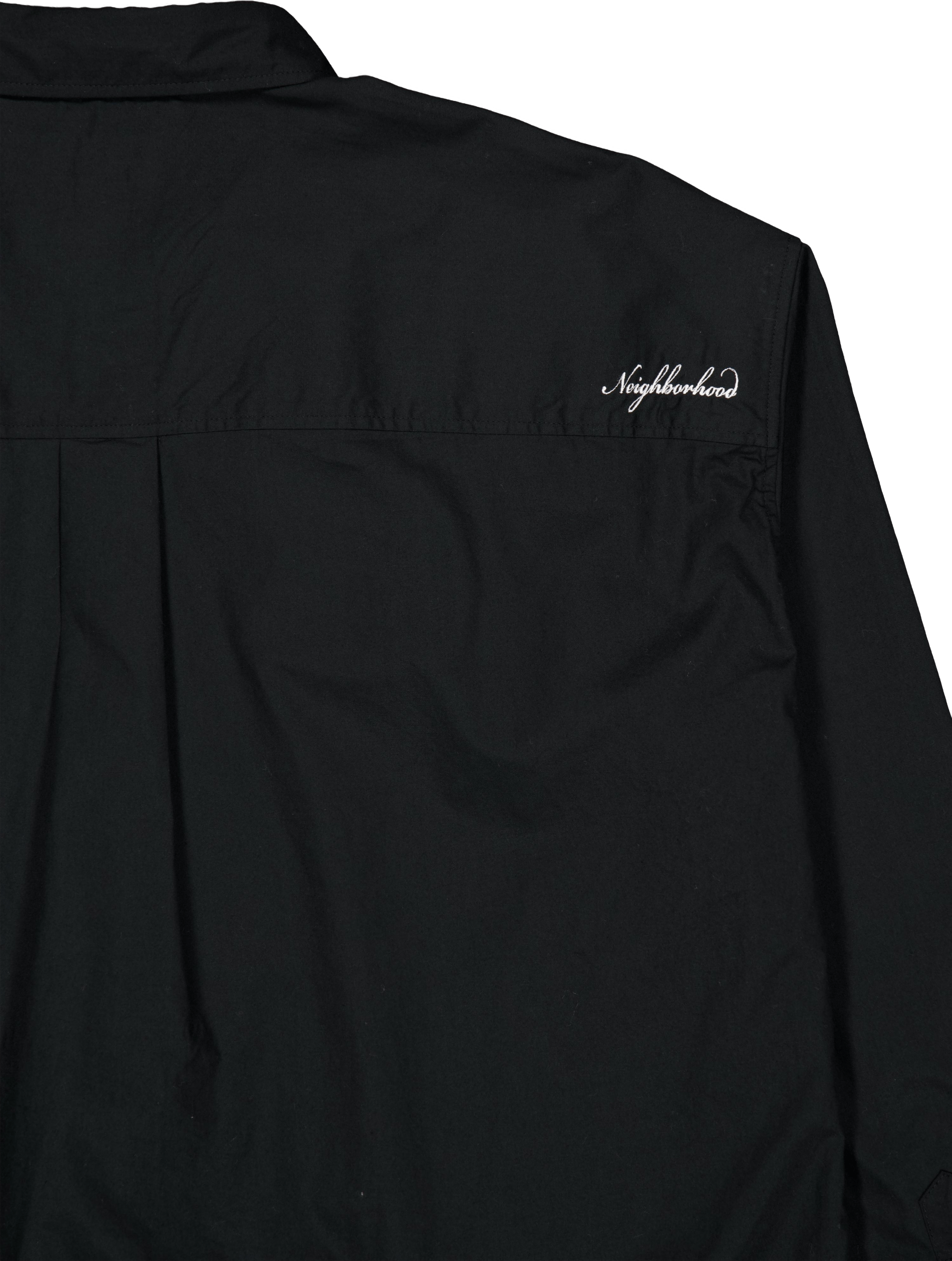 Plain Shirt Ls Black - Bild 5