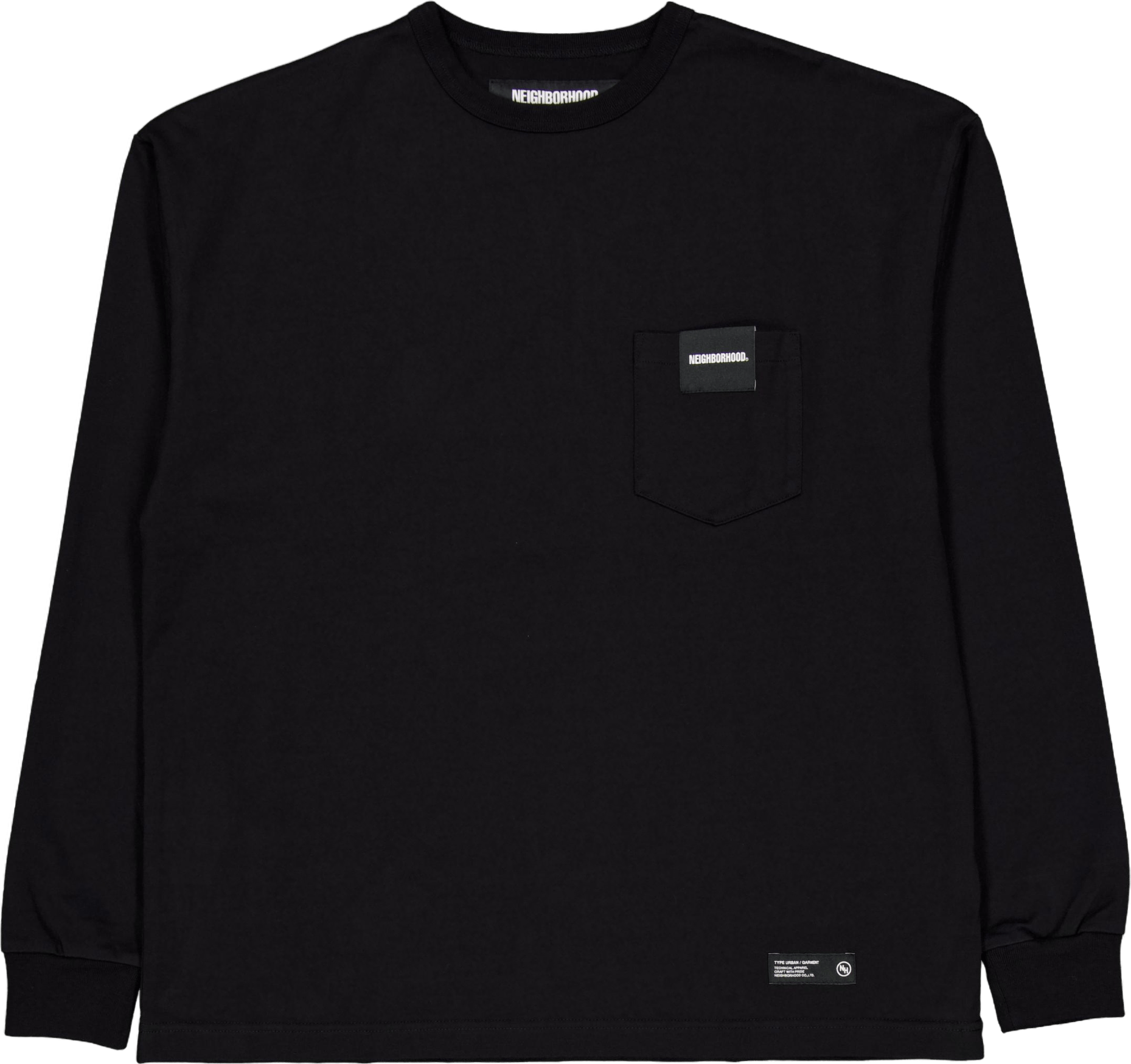 Classic-p Crewneck Ls Black
