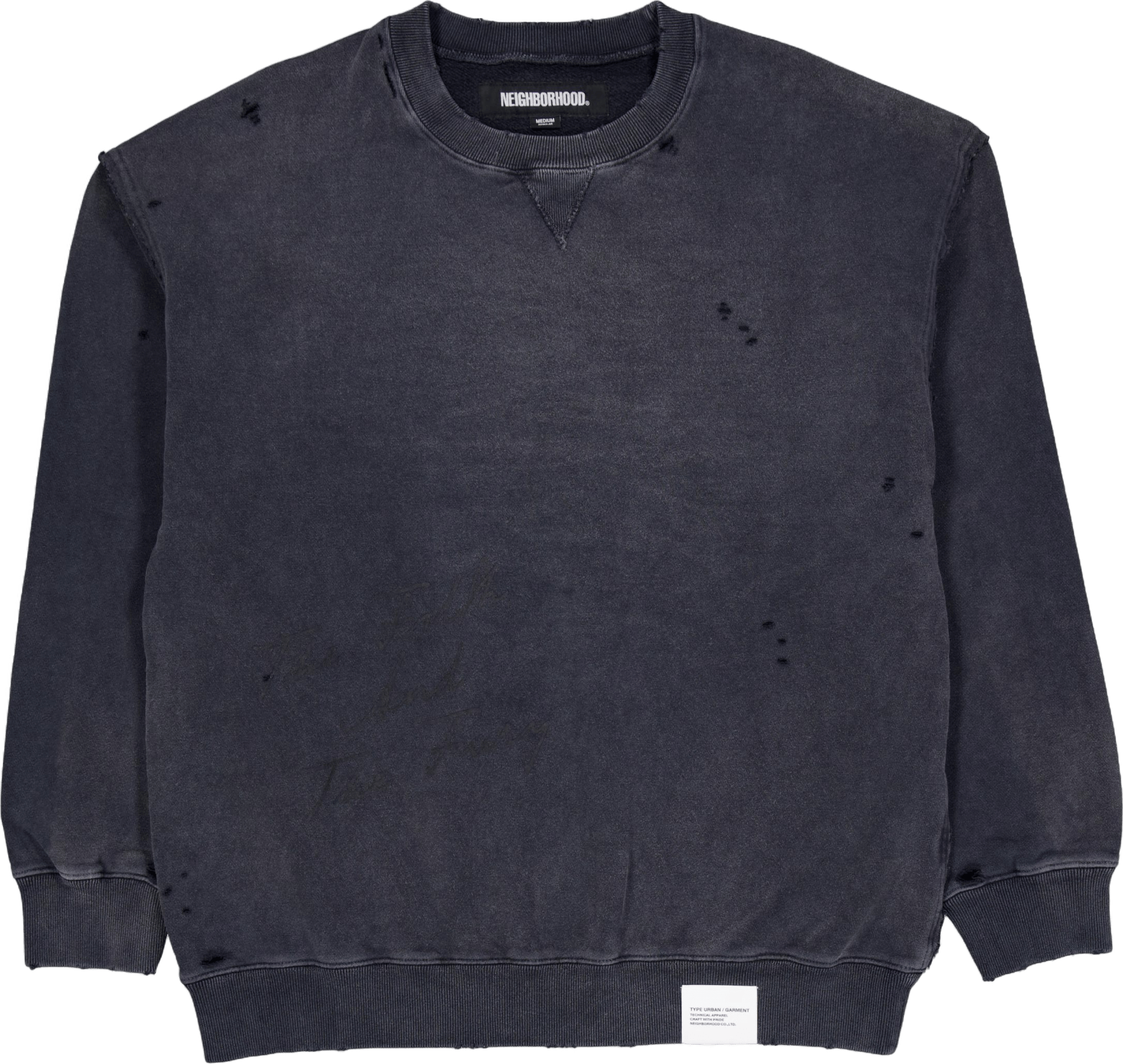 Savage Sweat Shirt Ls Black