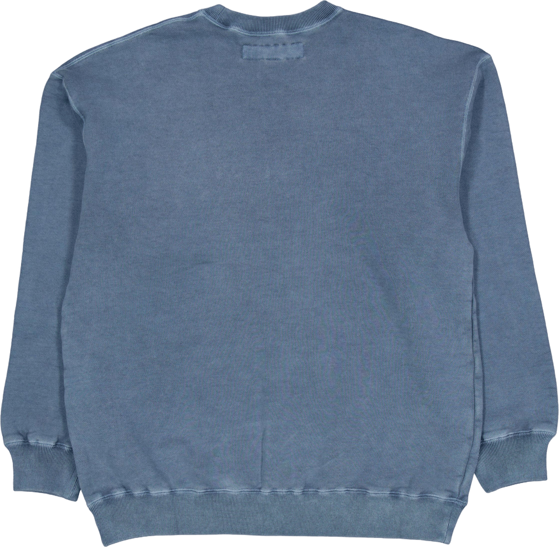 Pigment Dyed Sweat Shirt Ls Navy - Bild 2