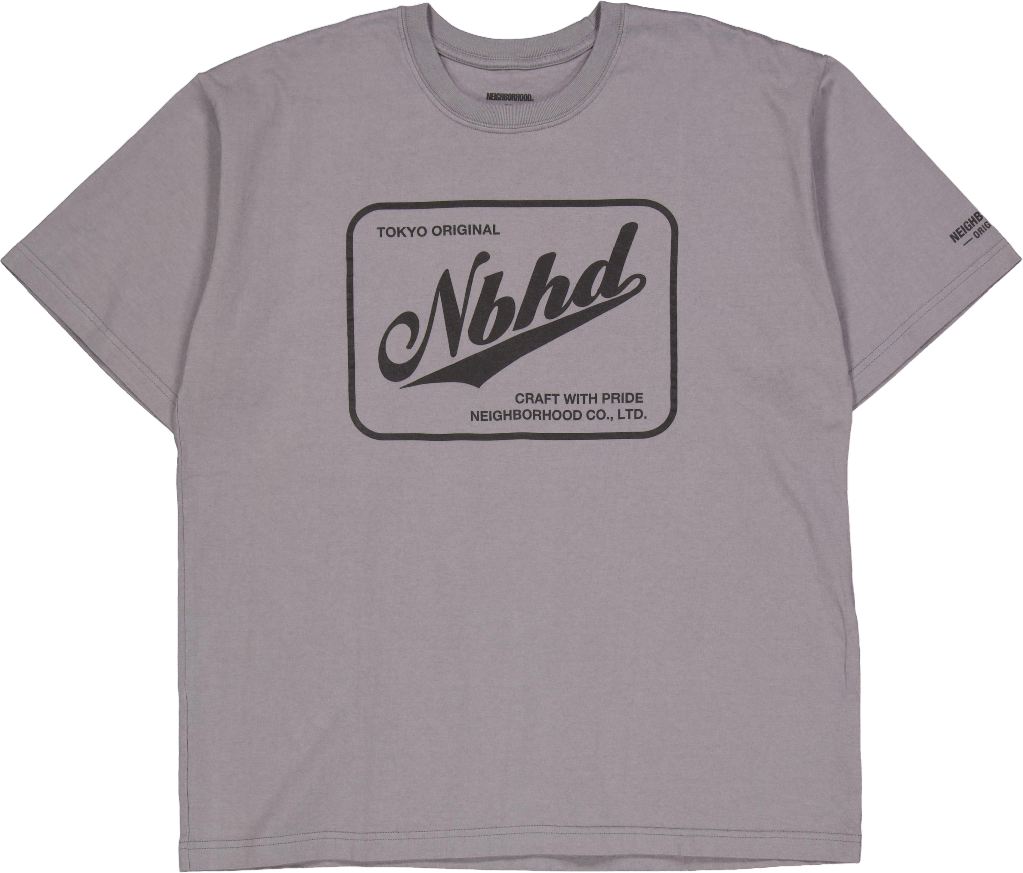 Nh . Tee Ss-3 Gray