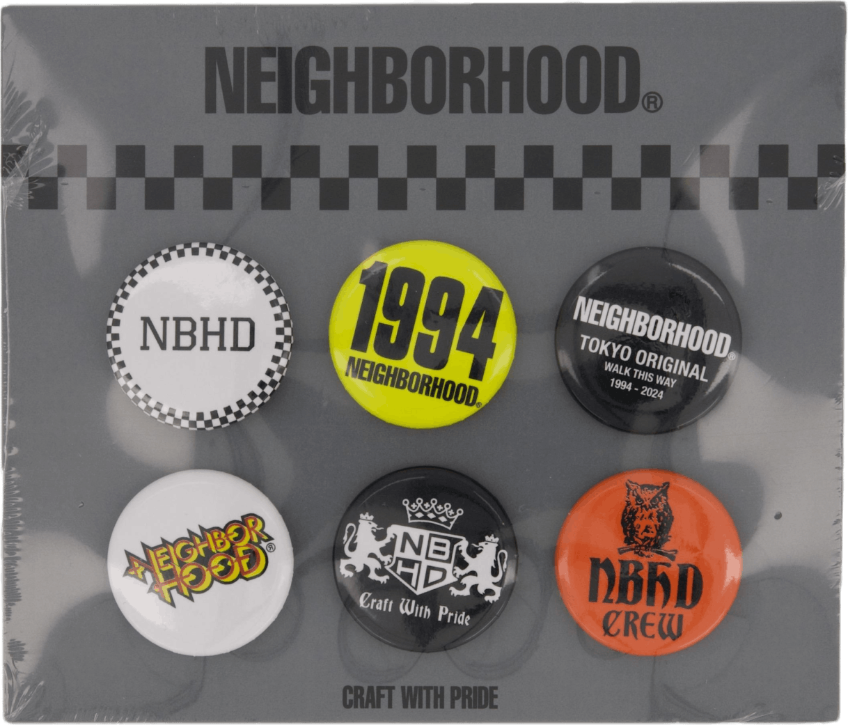 Pin Button Set A, Unisex, Utrustning, Tillbehör, ONESIZE