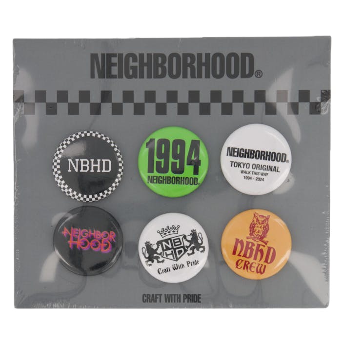 Pin Button Set B, Unisex, Ausrüstung, Zubehör, ONESIZE