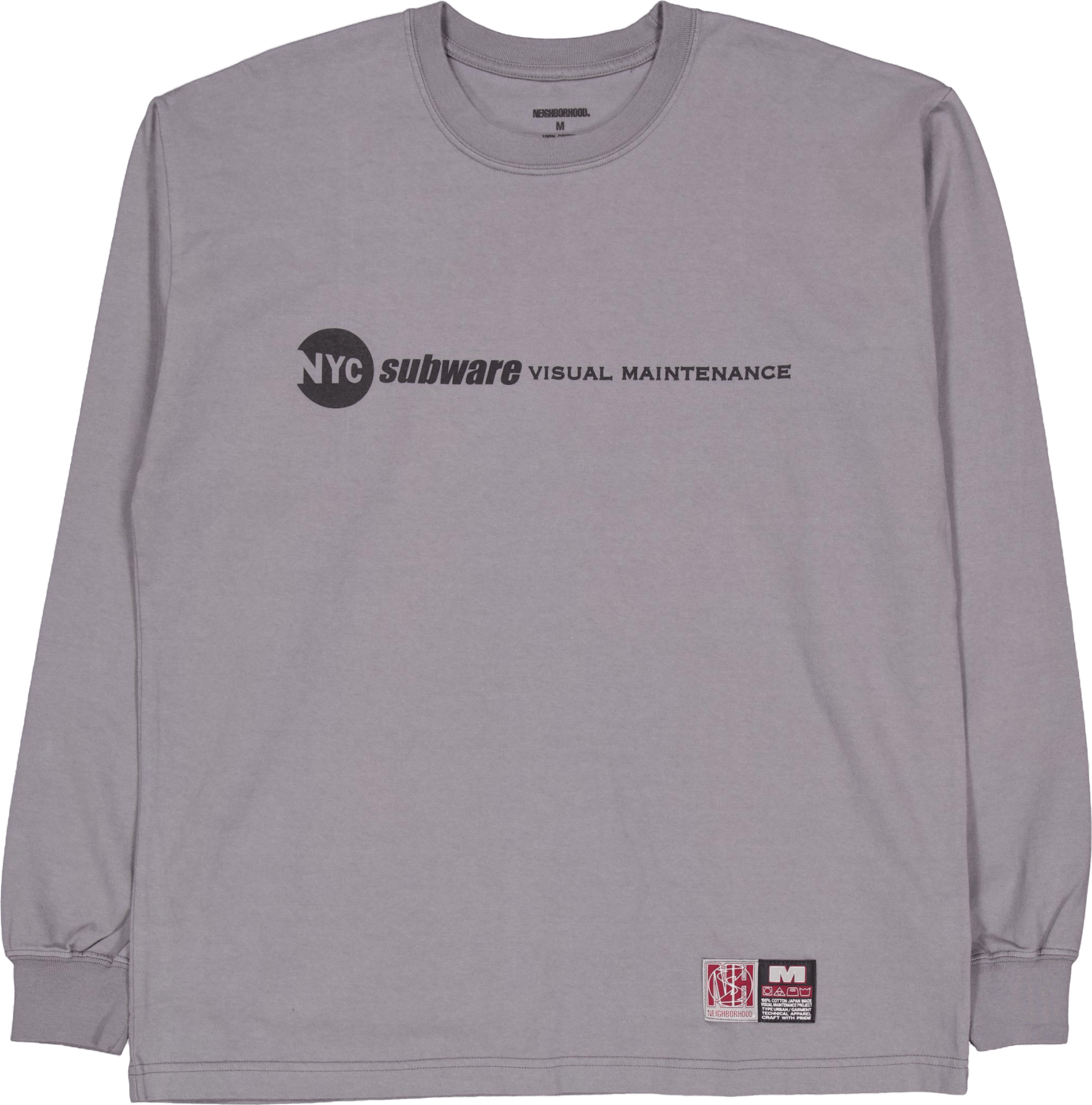 Nh X Subware . Tee Ls-3 Gray