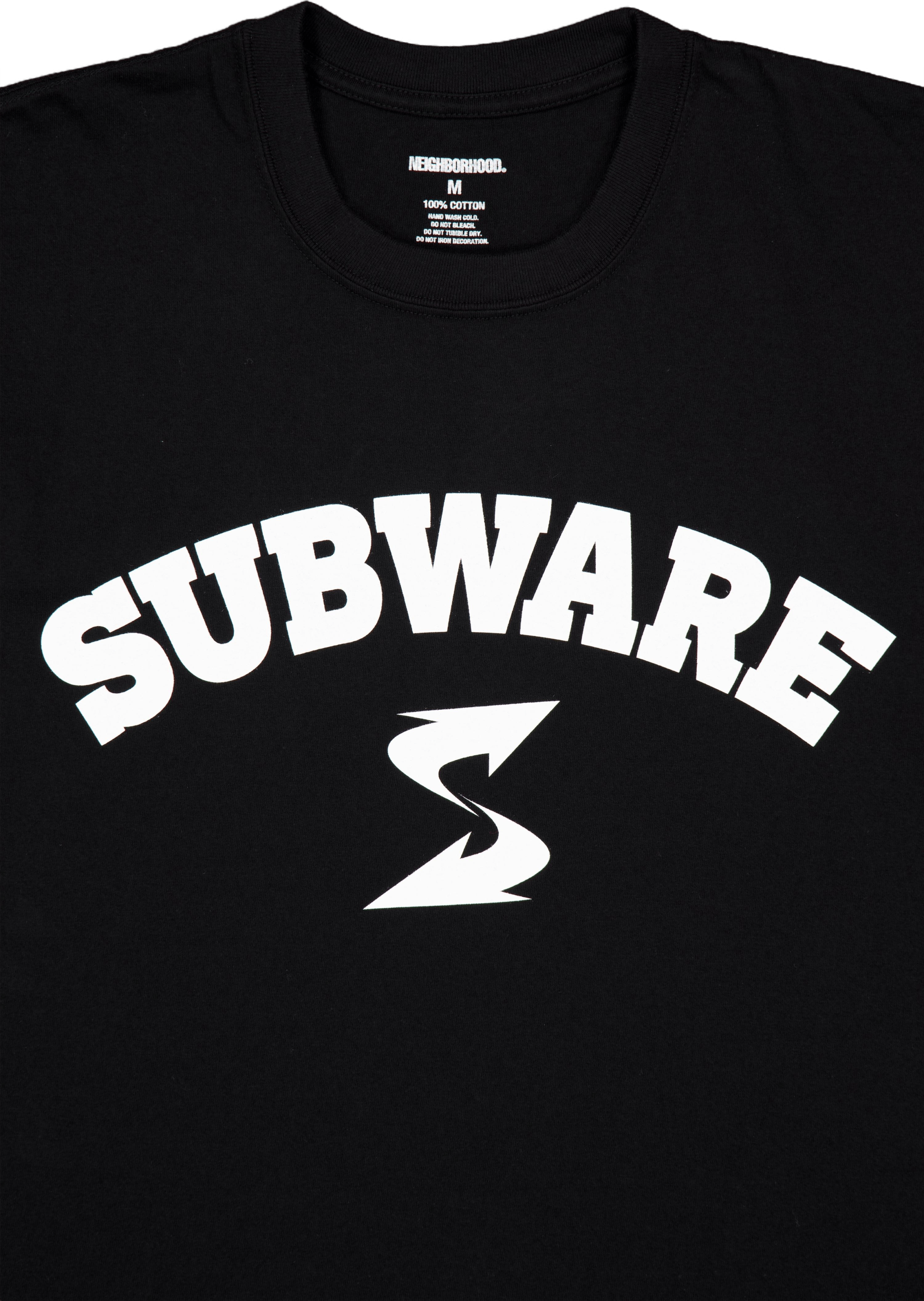 Nh X Subware . Tee Ss-3 Black - Bild 3