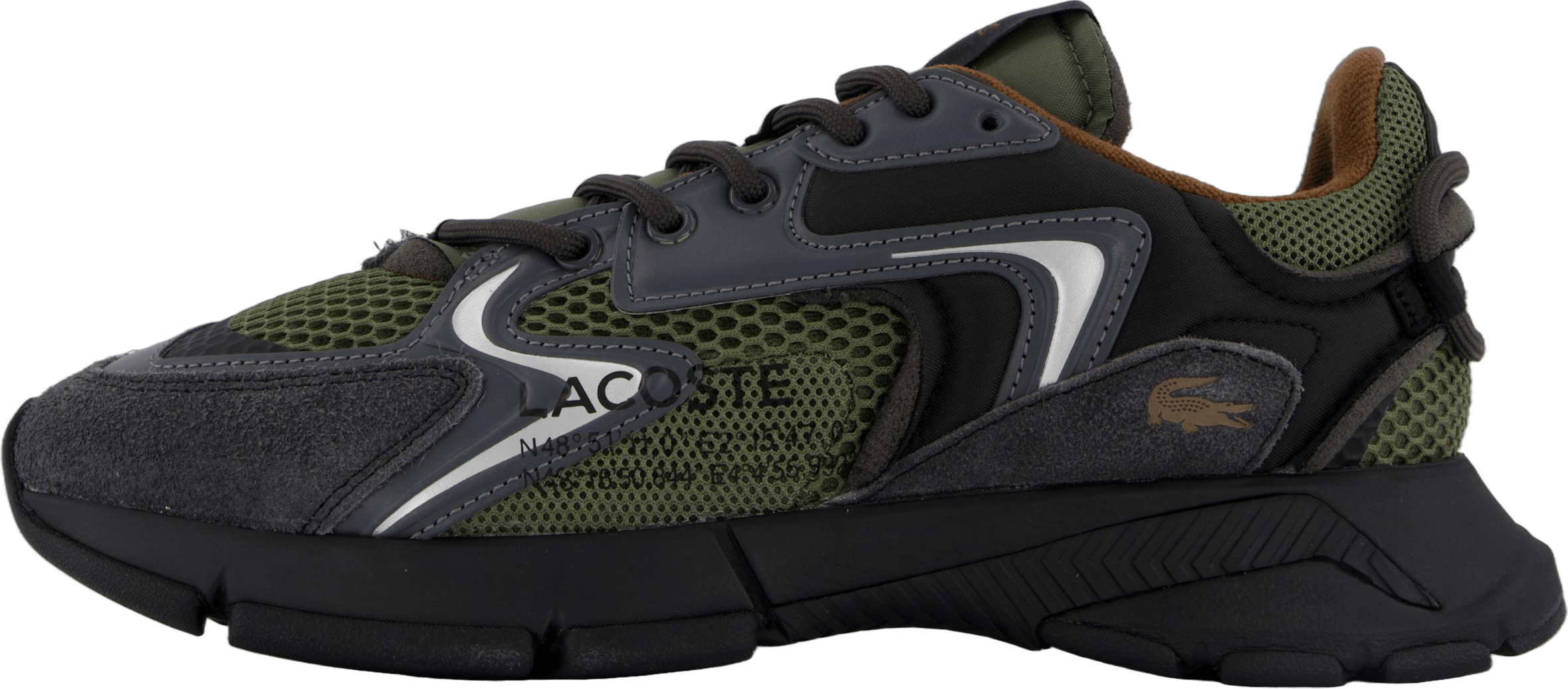 L003 Neo Trainers 12x Dark Green Black