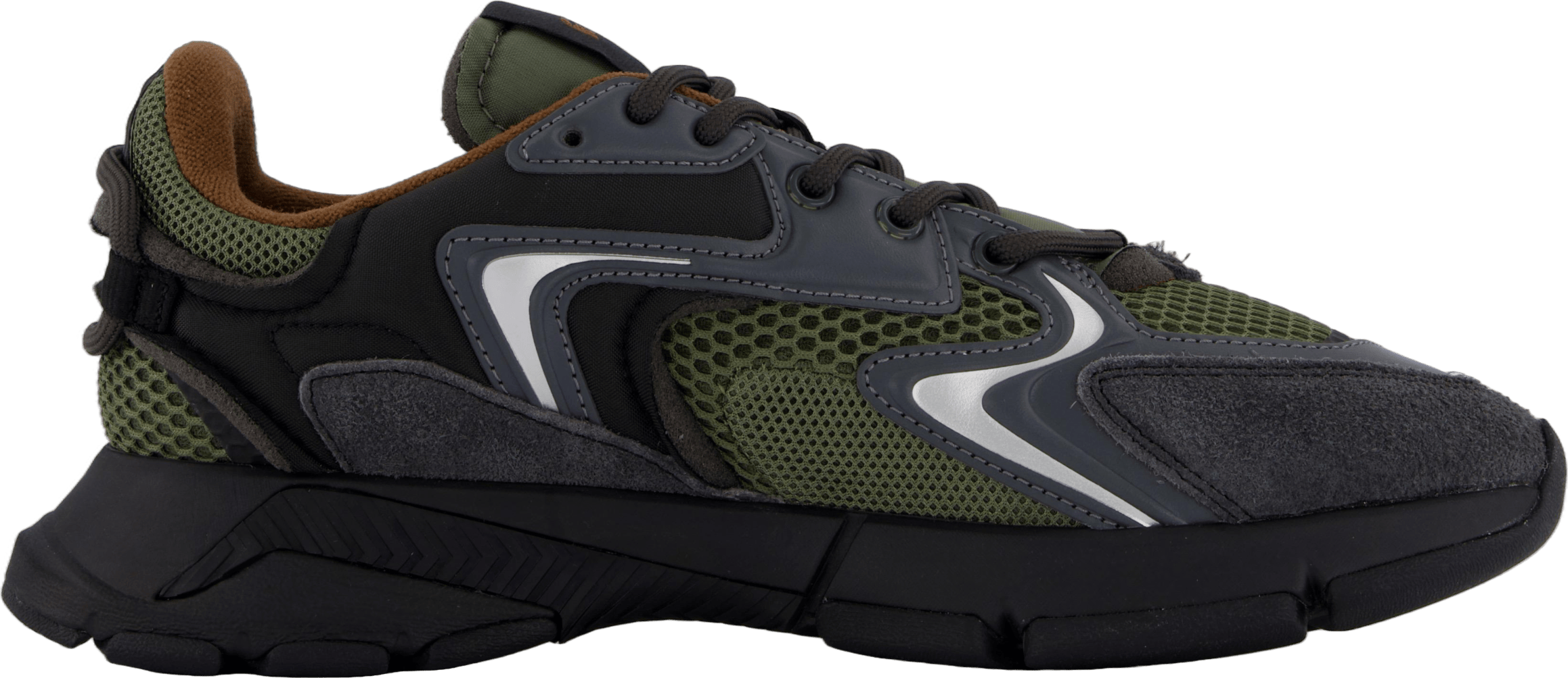 L003 Neo Trainers 12x Dark Green Black - Bild 3
