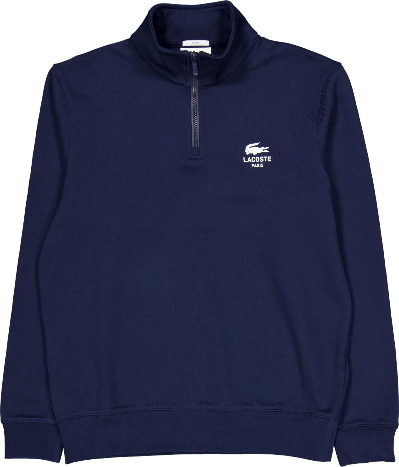 High Neck Zip-up Print Sweatsh 166 Midnight Blue