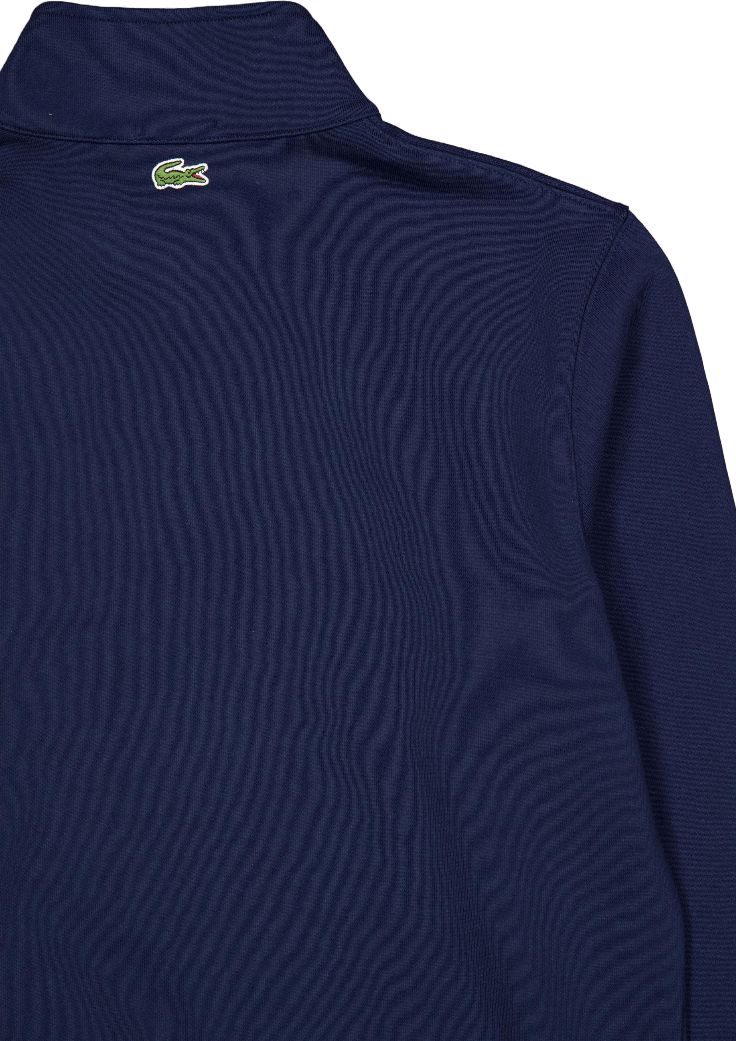 High Neck Zip-up Print Sweatsh 166 Midnight Blue - Bild 4