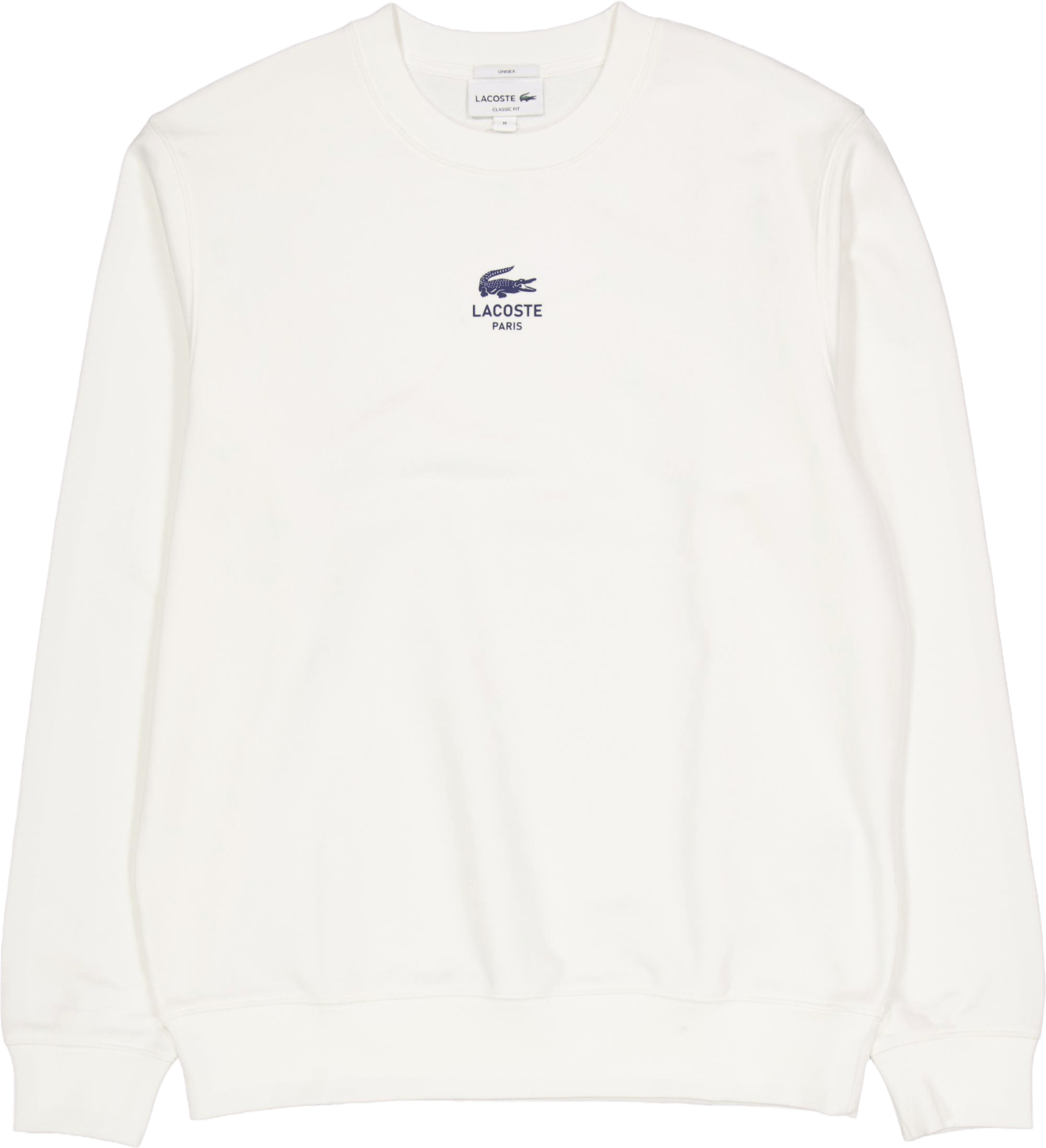 Printed Fleece Sweatshirt 70v White