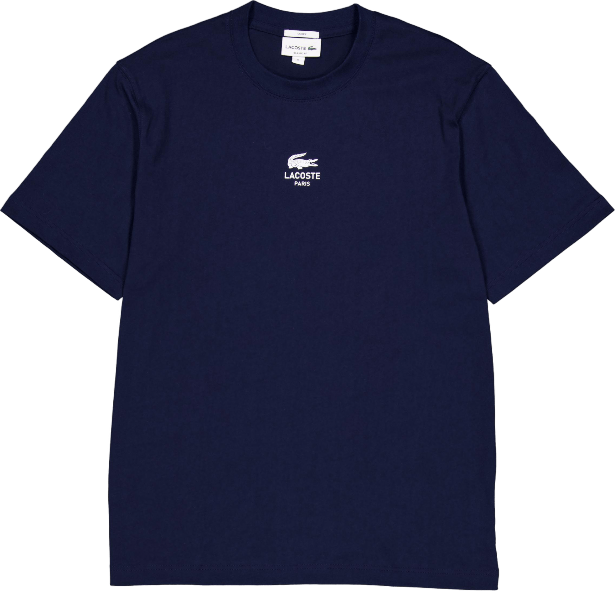 Signature Print Cotton T-shirt 166 Midnight Blue