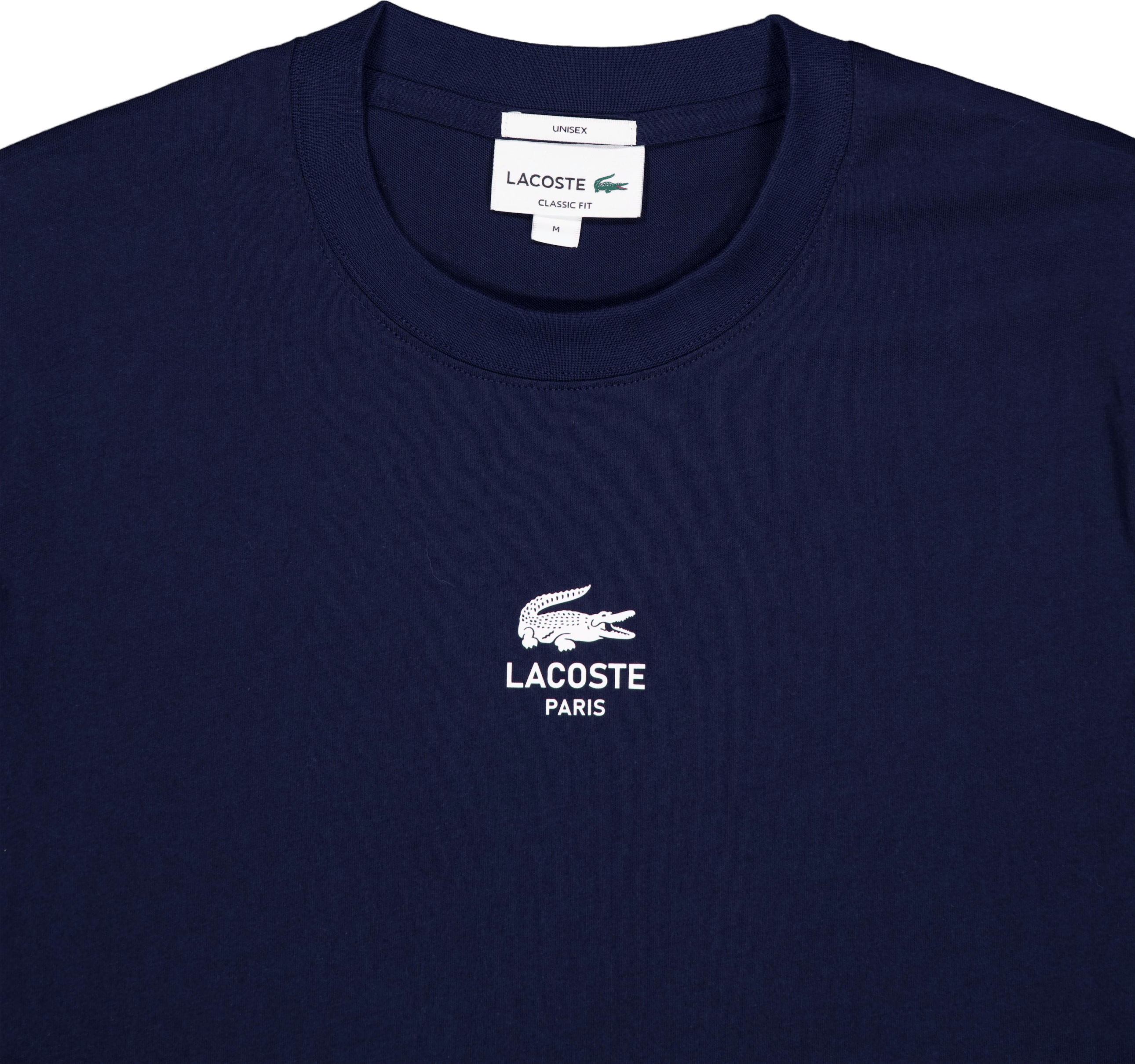 Signature Print Cotton T-shirt 166 Midnight Blue - Bild 3