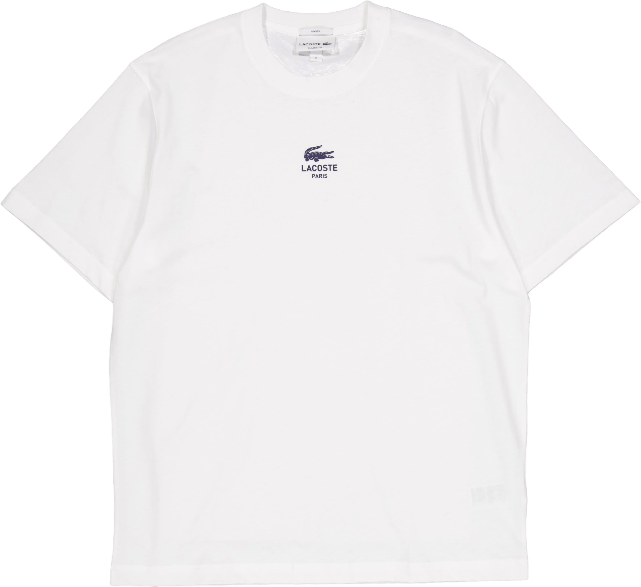 Signature Print Cotton T-shirt 70v White