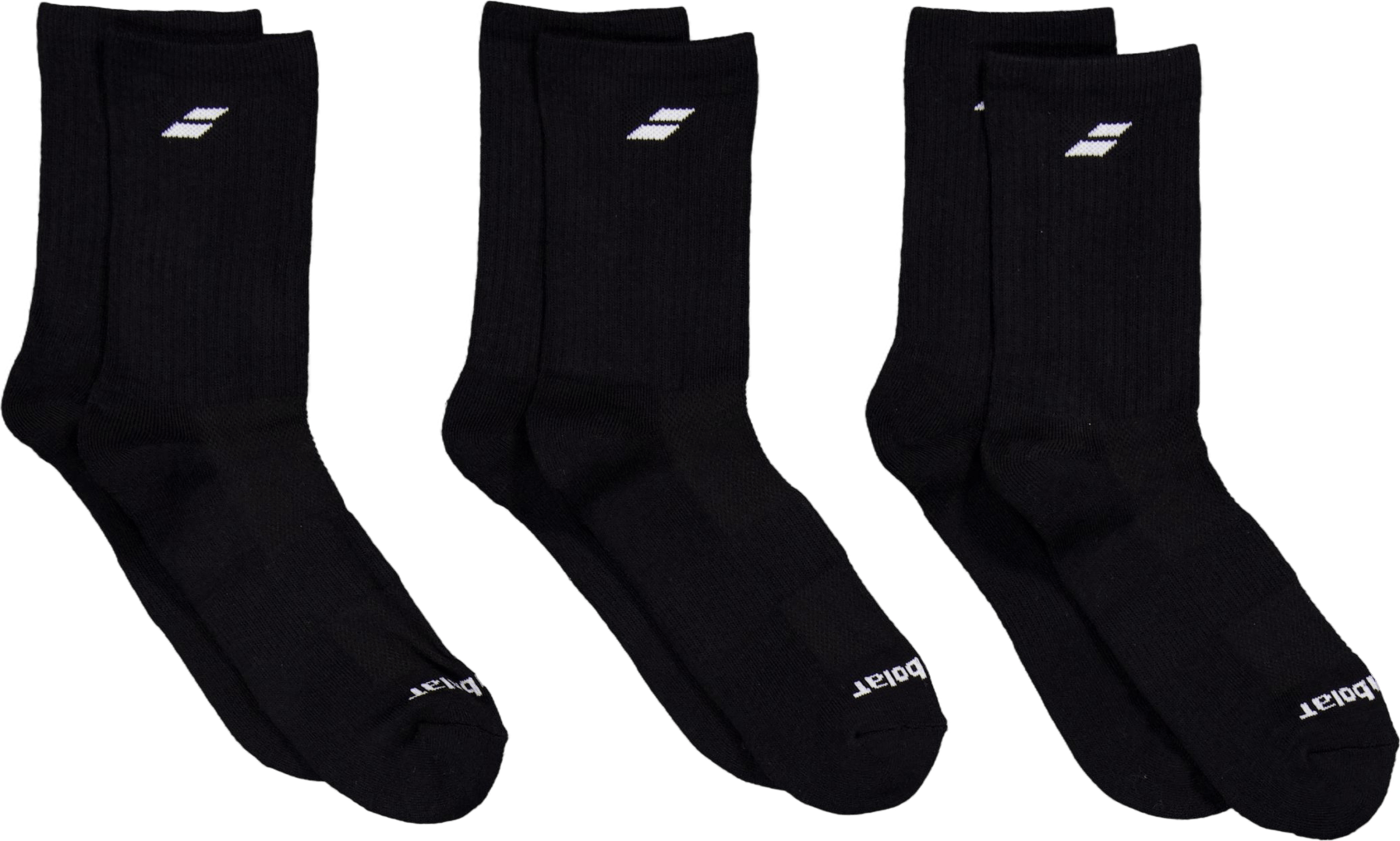 3 Pairs Pack Black