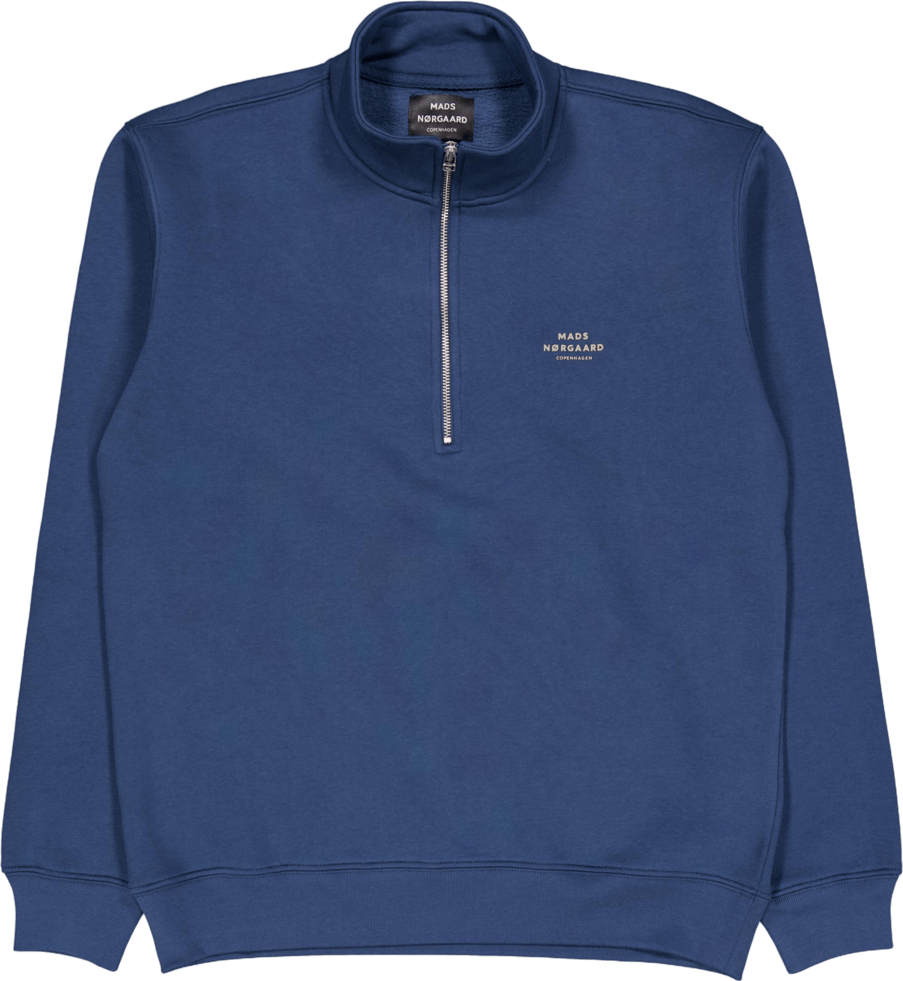 Standard Half Zip Logo Sweat 8045 Midnight Navy