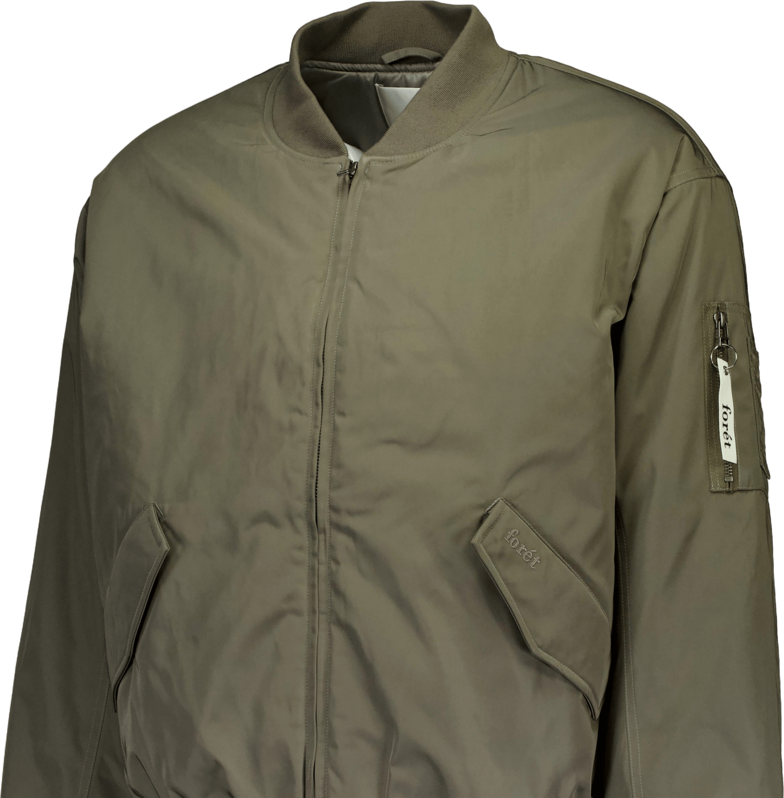 Bow Bomber Jacket Dusty Olive - Bild 3