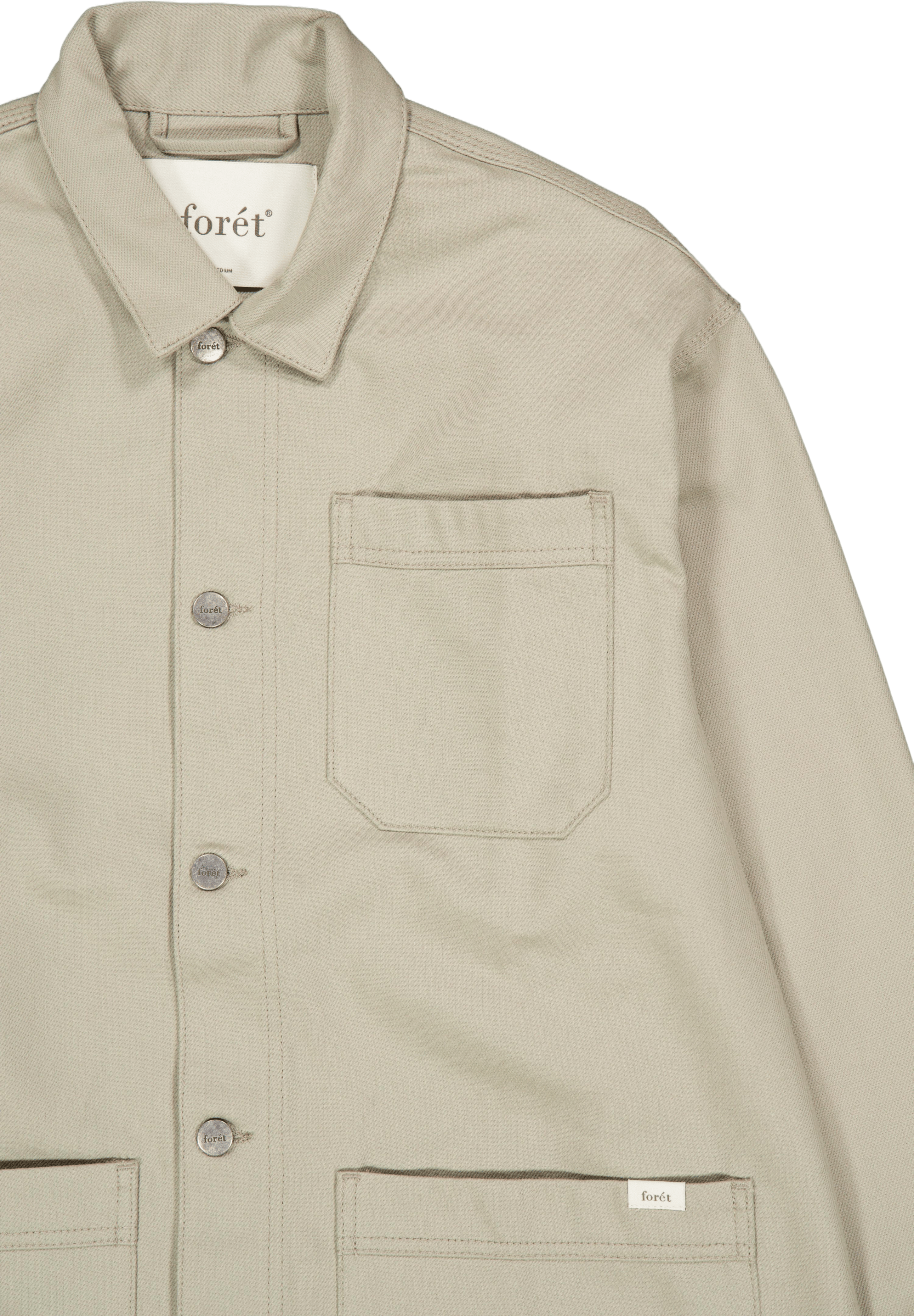 Rowan Logo Overshirt Vintage Khaki - Bild 3