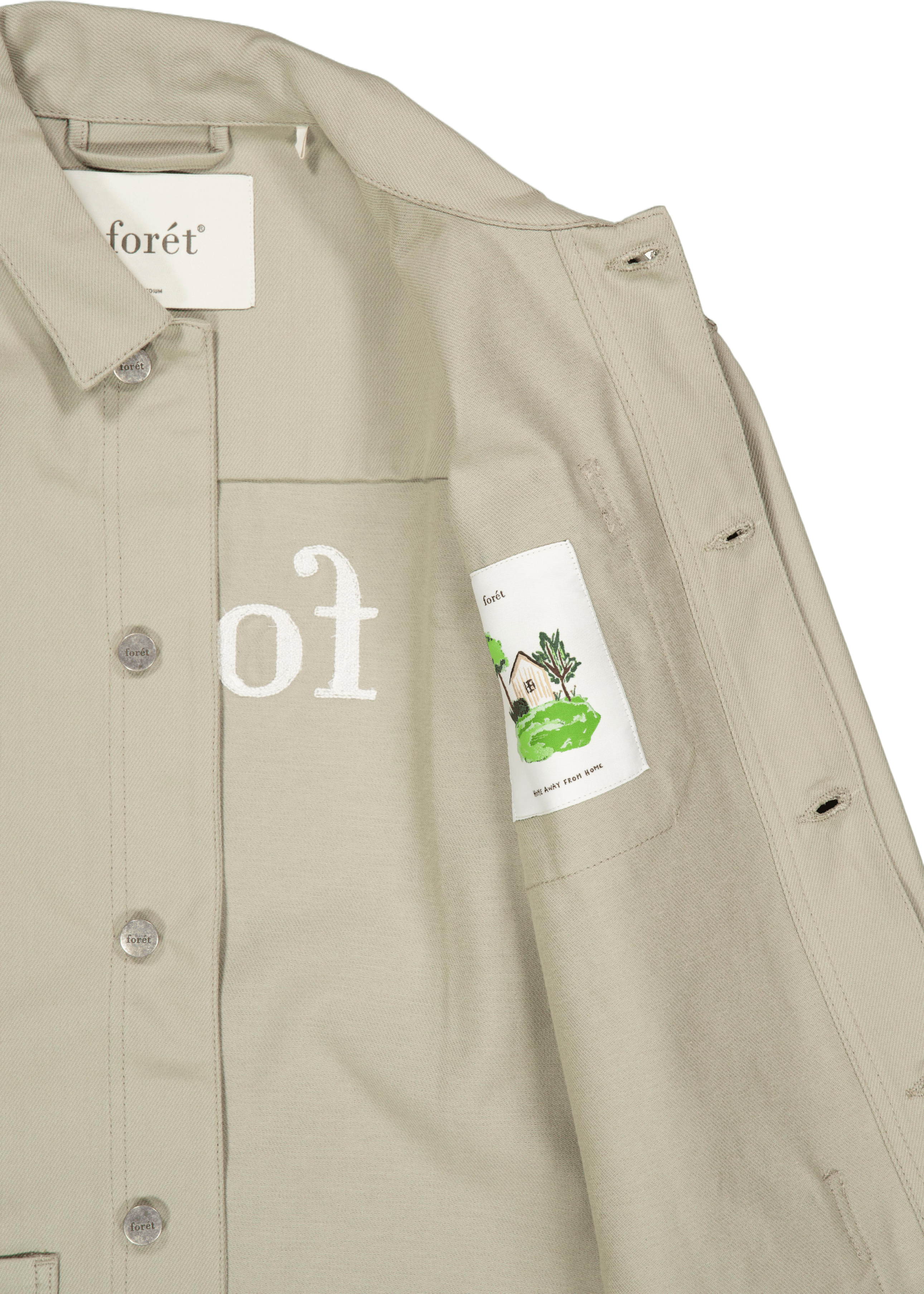 Rowan Logo Overshirt Vintage Khaki - Bild 4