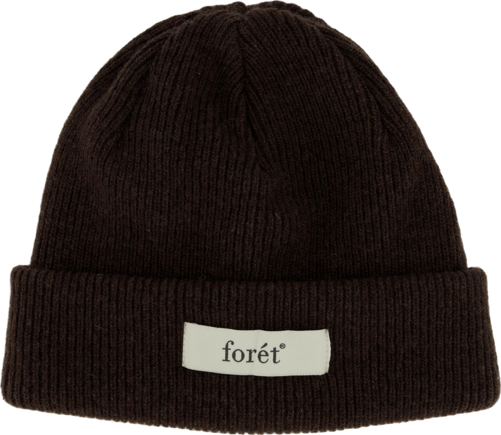 Relax Rib Beanie Cold Brown