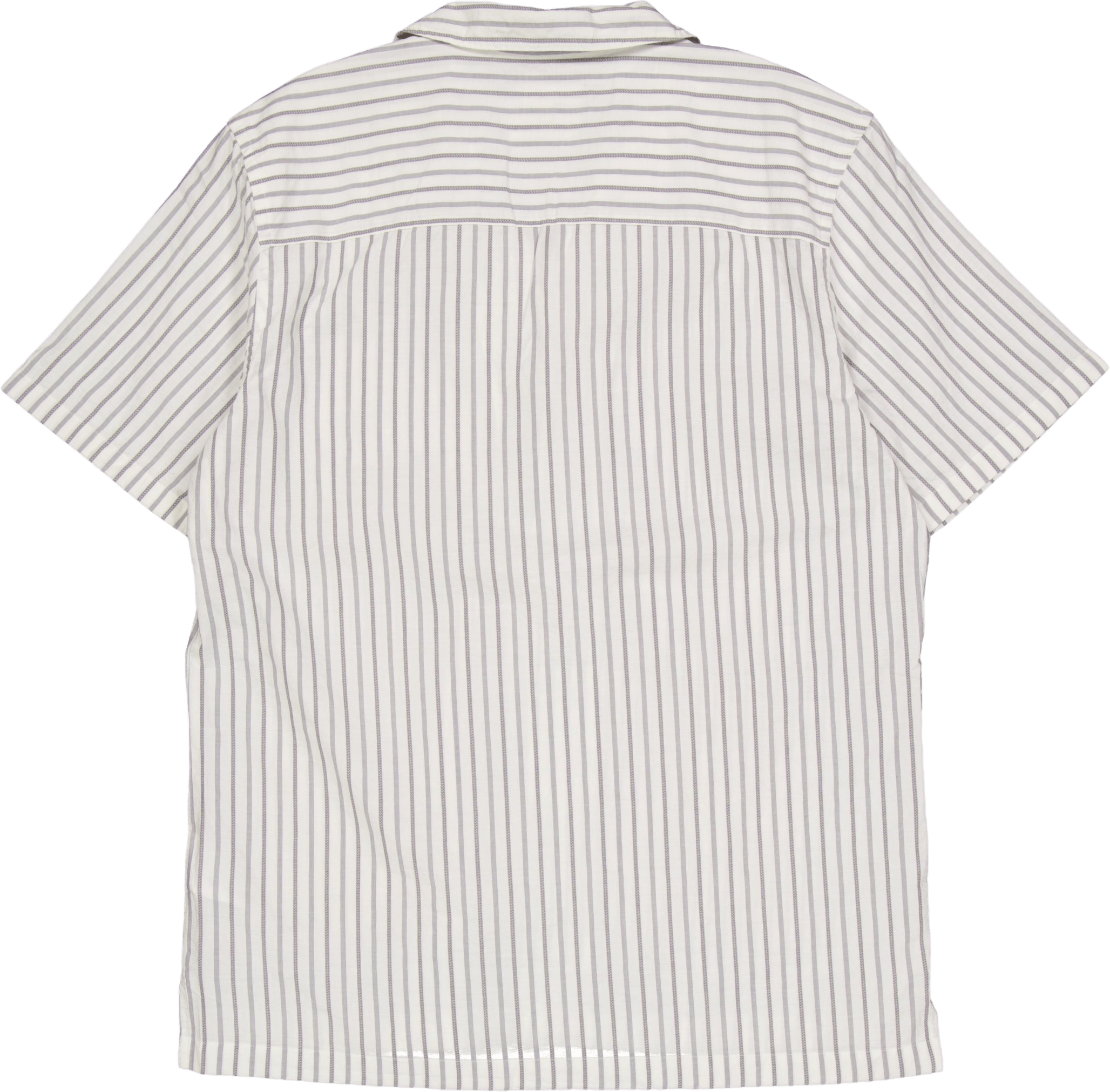 Pinstripe Revere Collar Shirt X157 Chalk - Bild 2