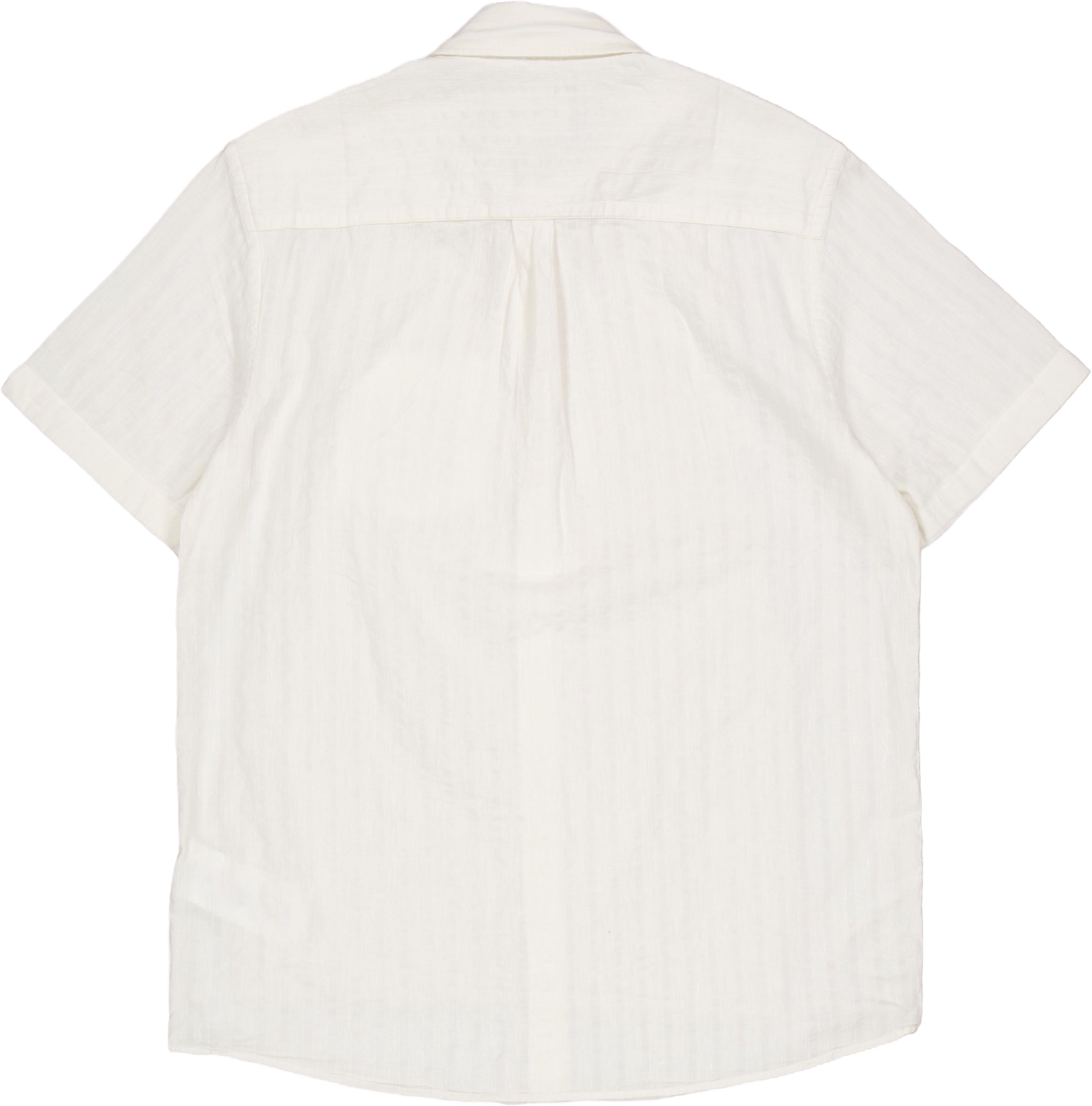 Textured Stripe Short Sleeve S X157 Chalk - Bild 2