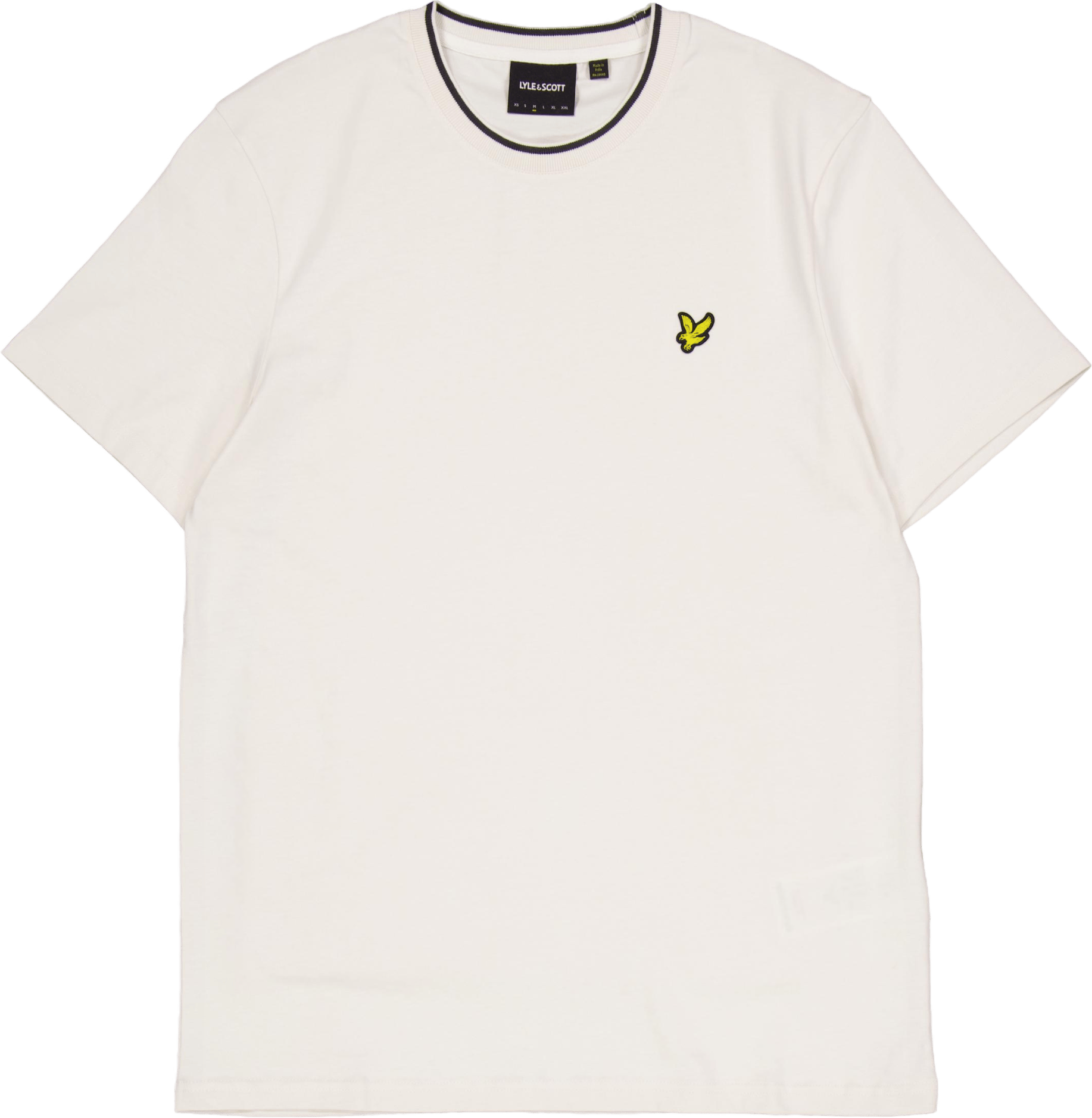 Tipped T-shirt X296 Chalk/ Gunmetal