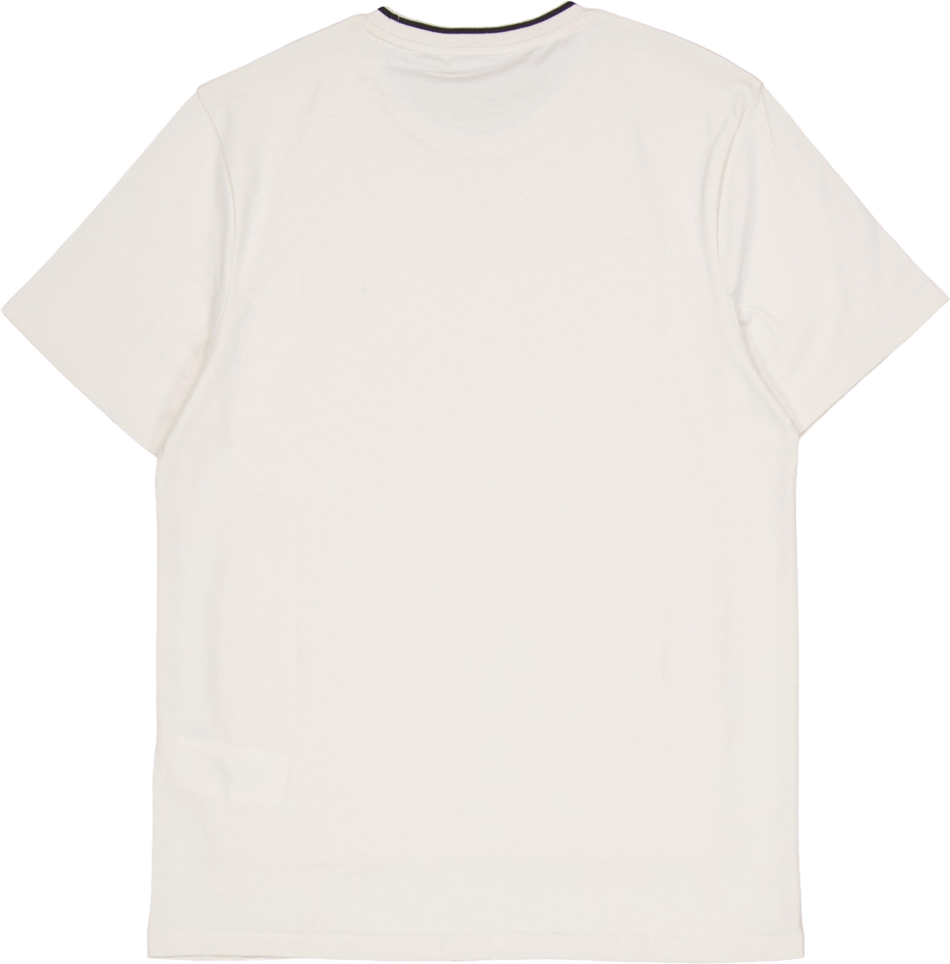 Tipped T-shirt X296 Chalk/ Gunmetal - Bild 2