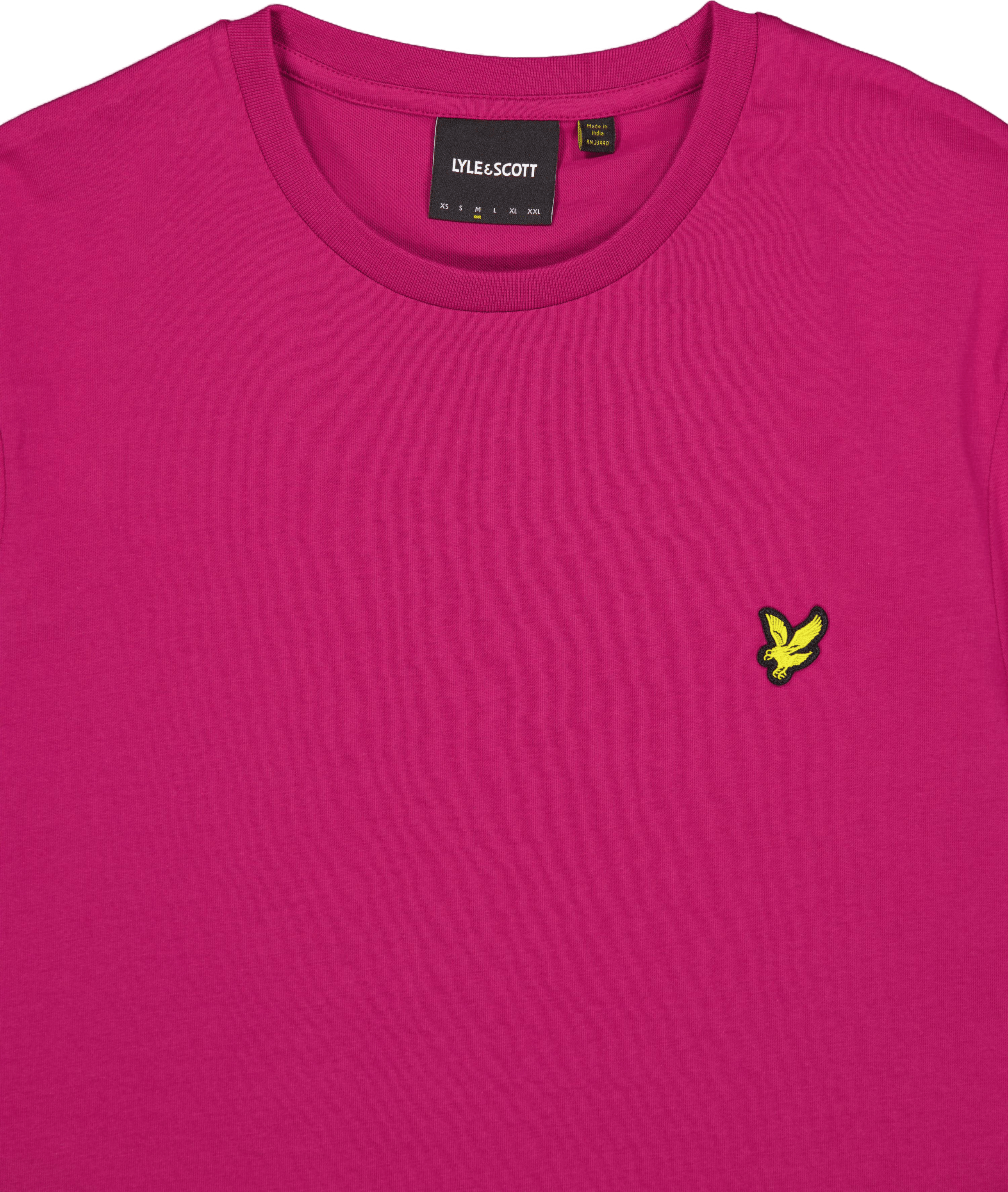 Plain T-shirt X237 Rich Burgundy - Bild 3