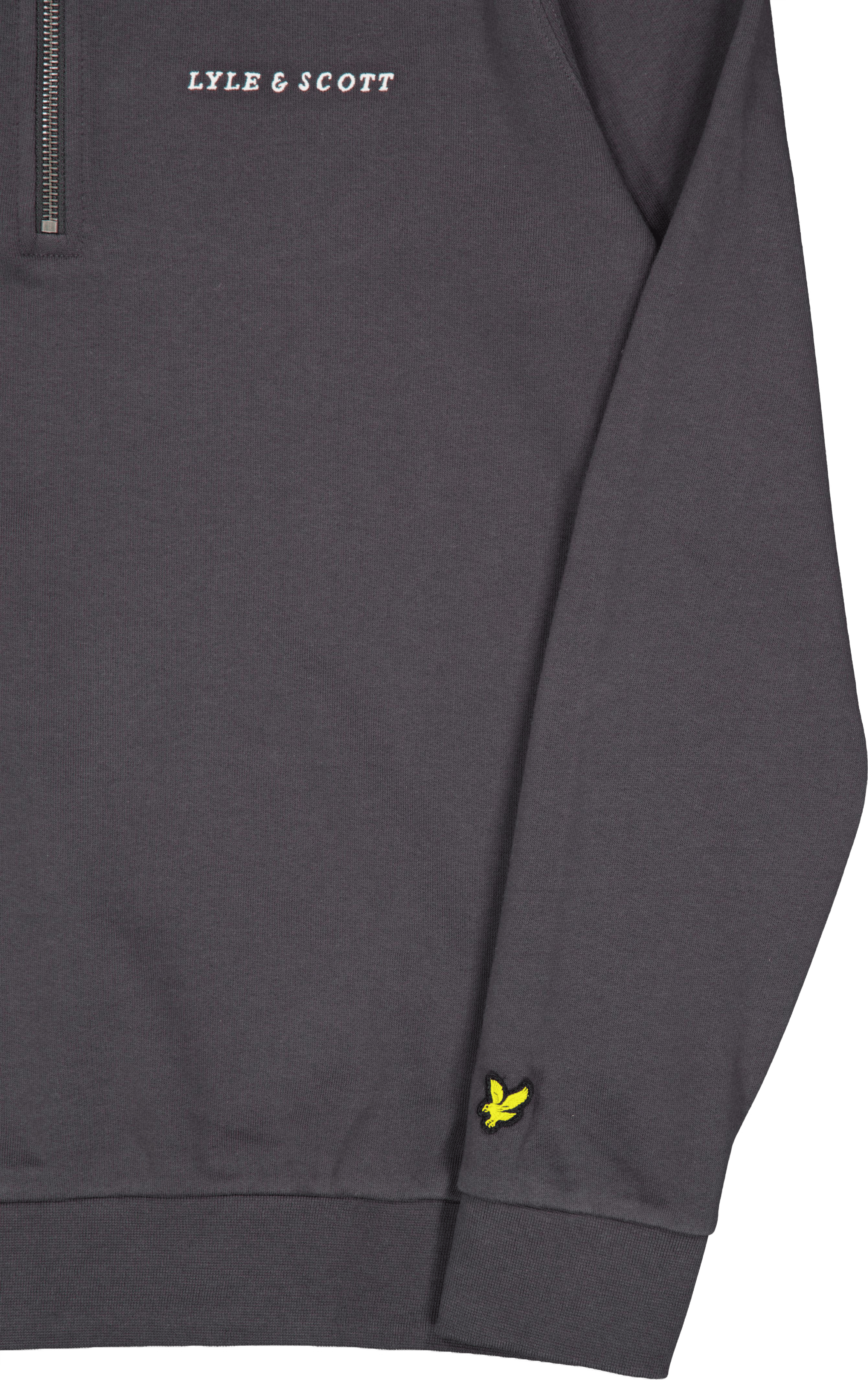 Loopback Embroidered Collared  W635 Gunmetal - Bild 4