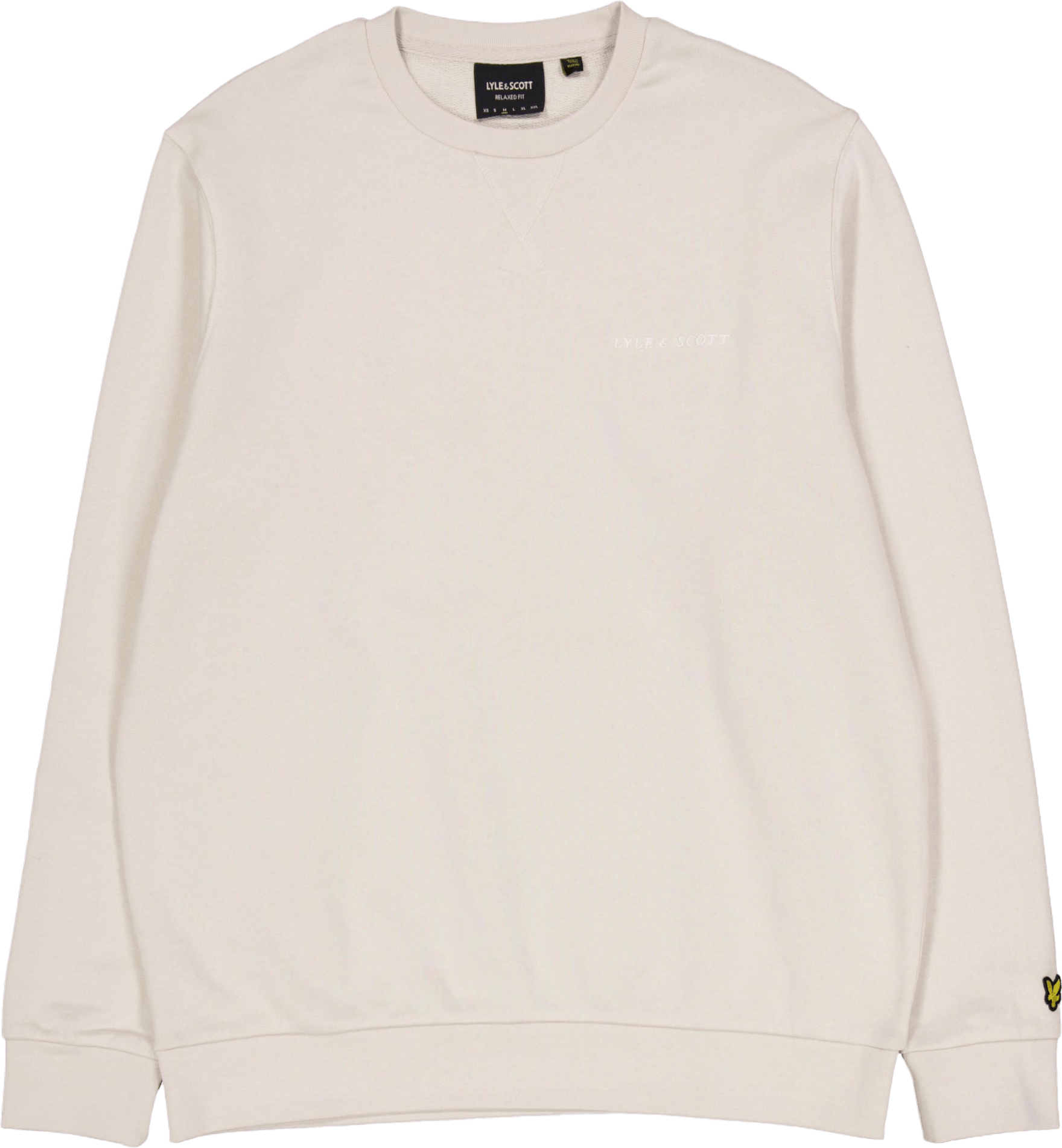 Loopback Embroidered Crew Neck W870 Cove