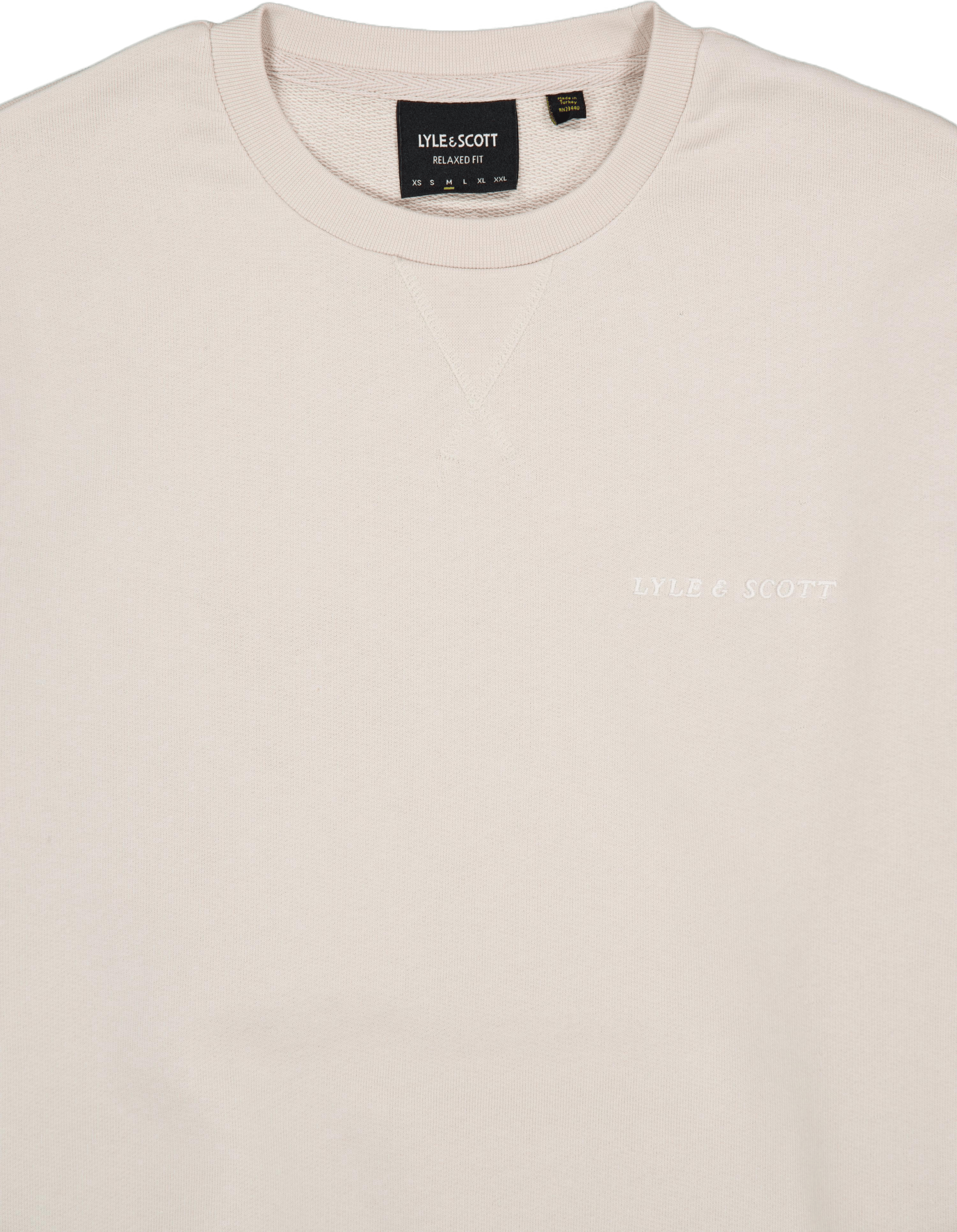 Loopback Embroidered Crew Neck W870 Cove - Bild 3