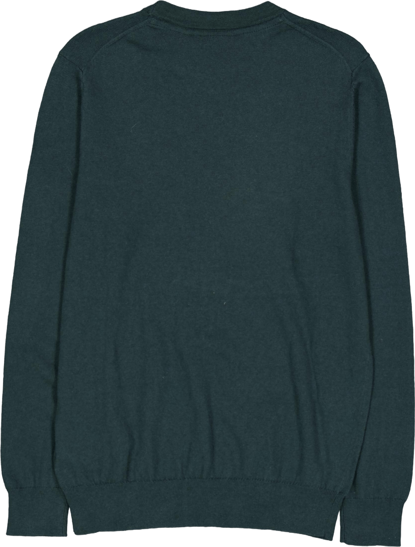 Cotton Merino Crew Neck Jumper X311 Argyle Teal - Bild 2