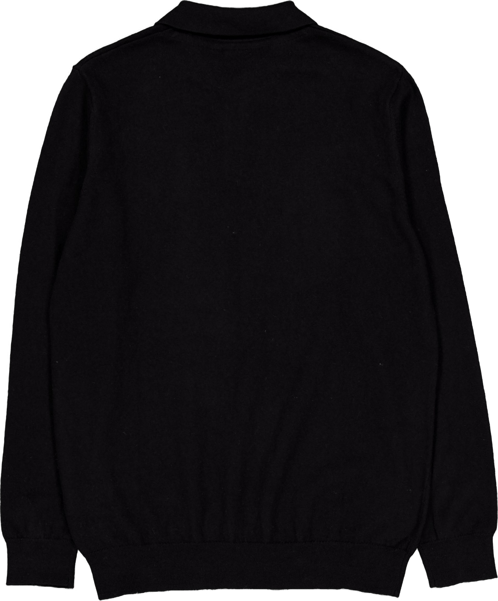 Cotton Merino Long Sleeve Knit Z865 Jet Black - Bild 2
