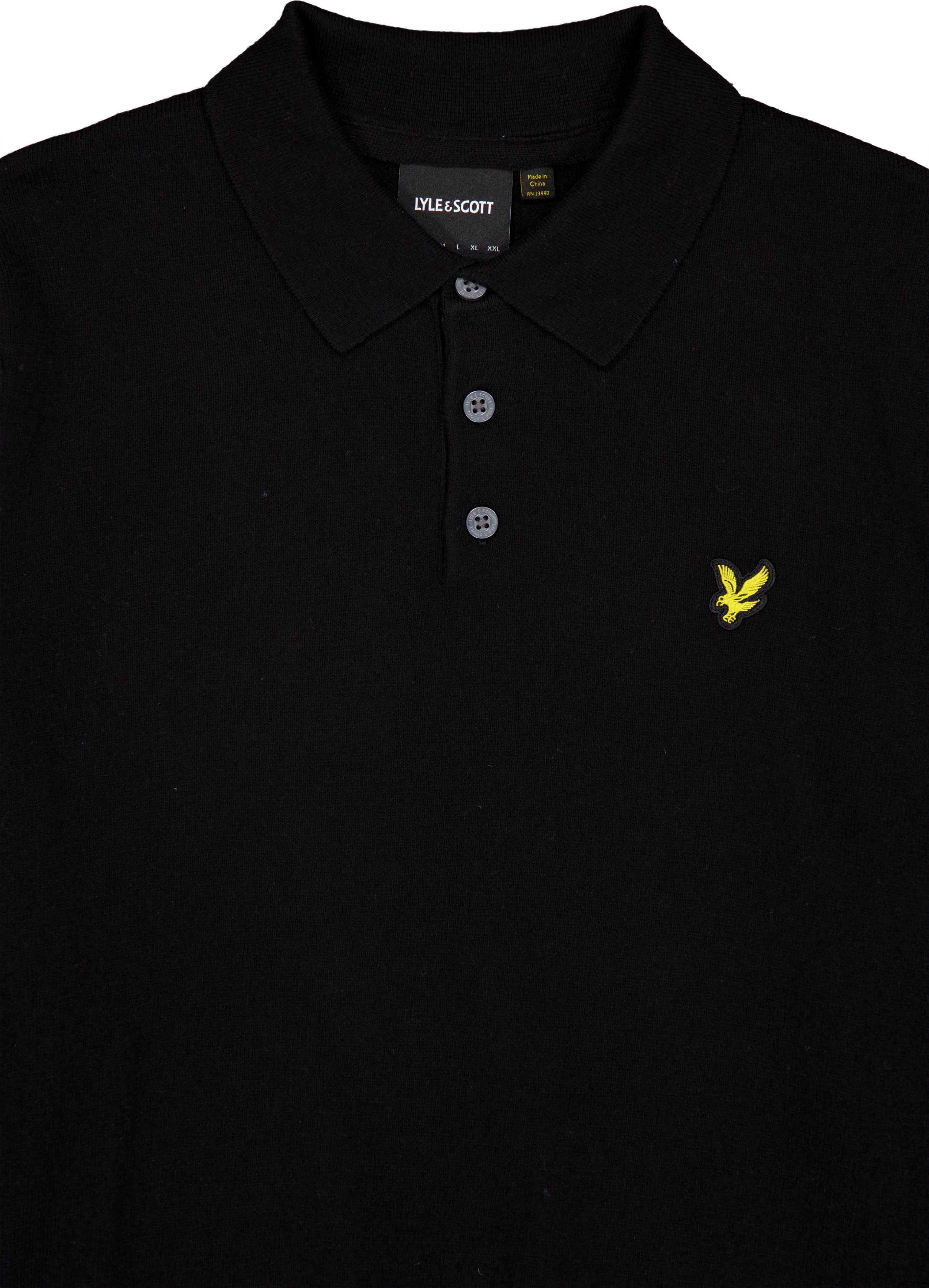 Cotton Merino Long Sleeve Knit Z865 Jet Black - Bild 3