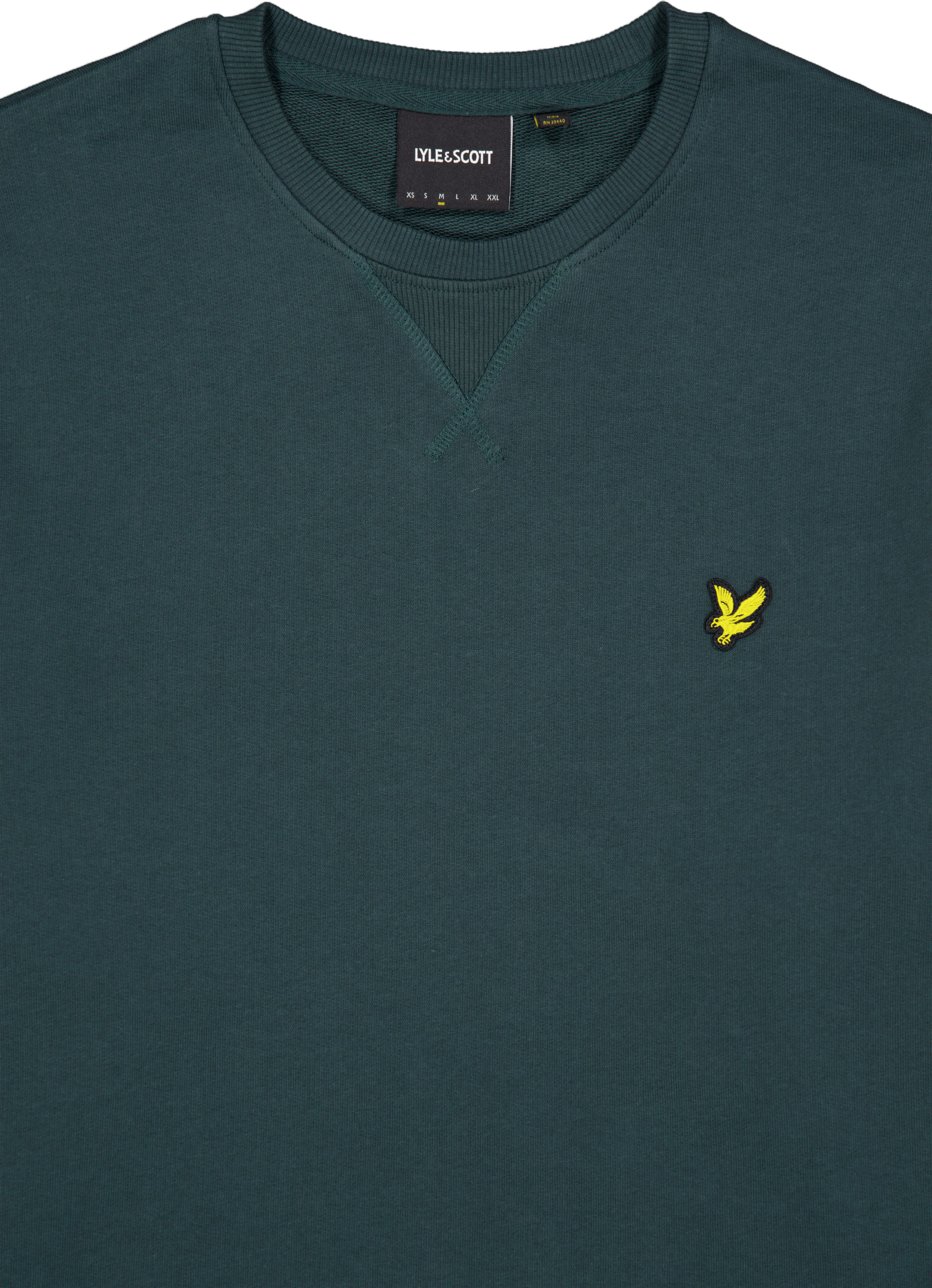 Crew Neck Sweatshirt X311 Argyle Teal - Bild 3