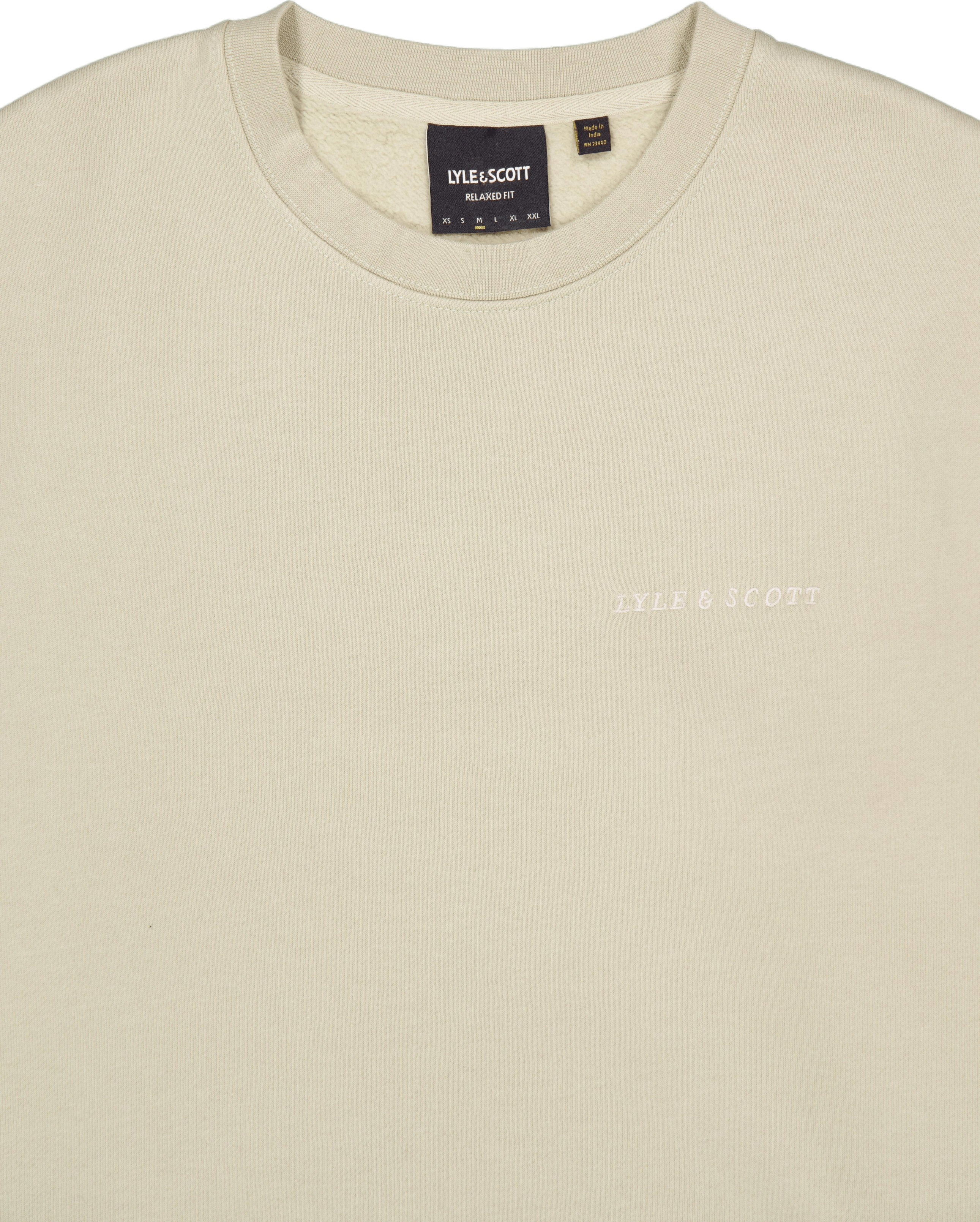 Embroidered Crew Neck Sweatshi X428 Dried Sage/ Cove - Bild 3