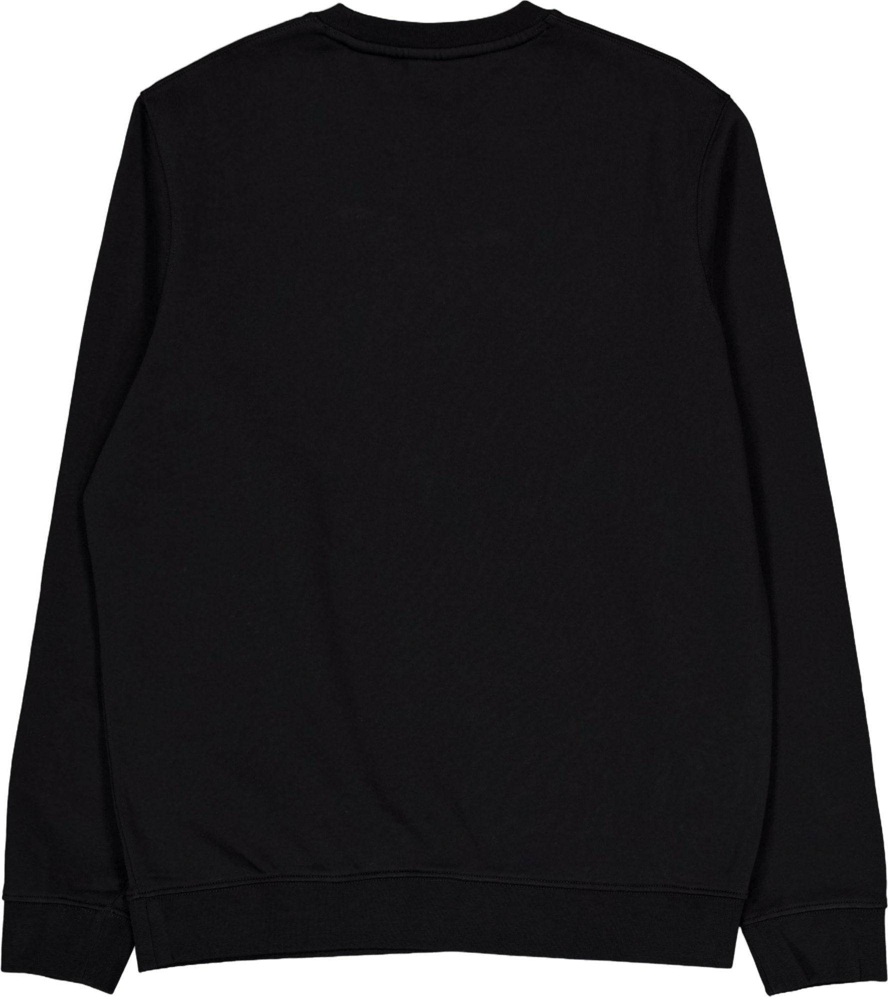 Embroidered Crew Neck Sweatshi Z893 Jet Black/ White - Bild 2