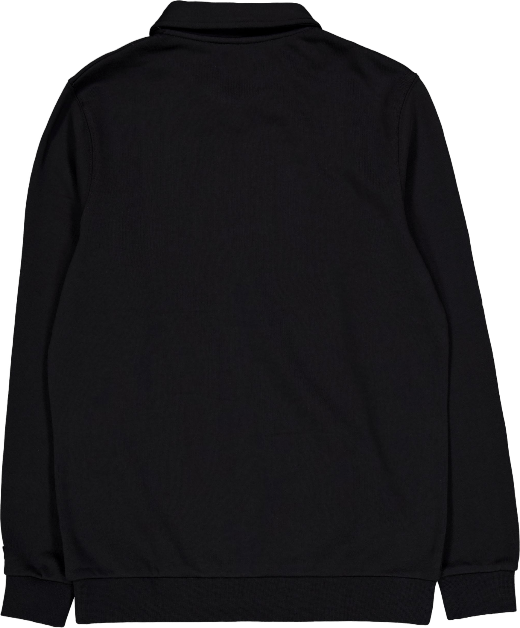 Embroidered Collared Quarter Z Z893 Jet Black/ White - Bild 2