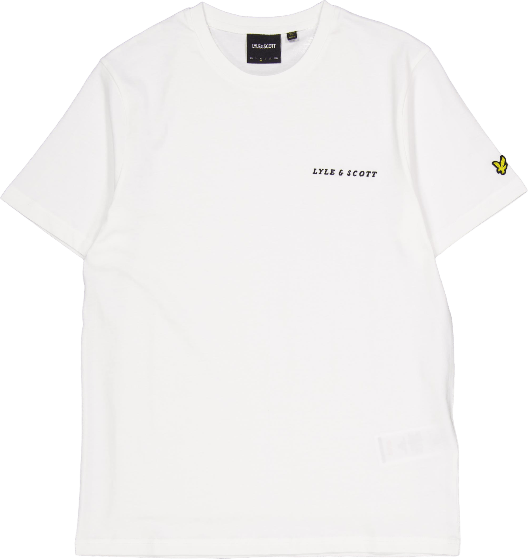Embroidered T-shirt W104 White/ Jet Black