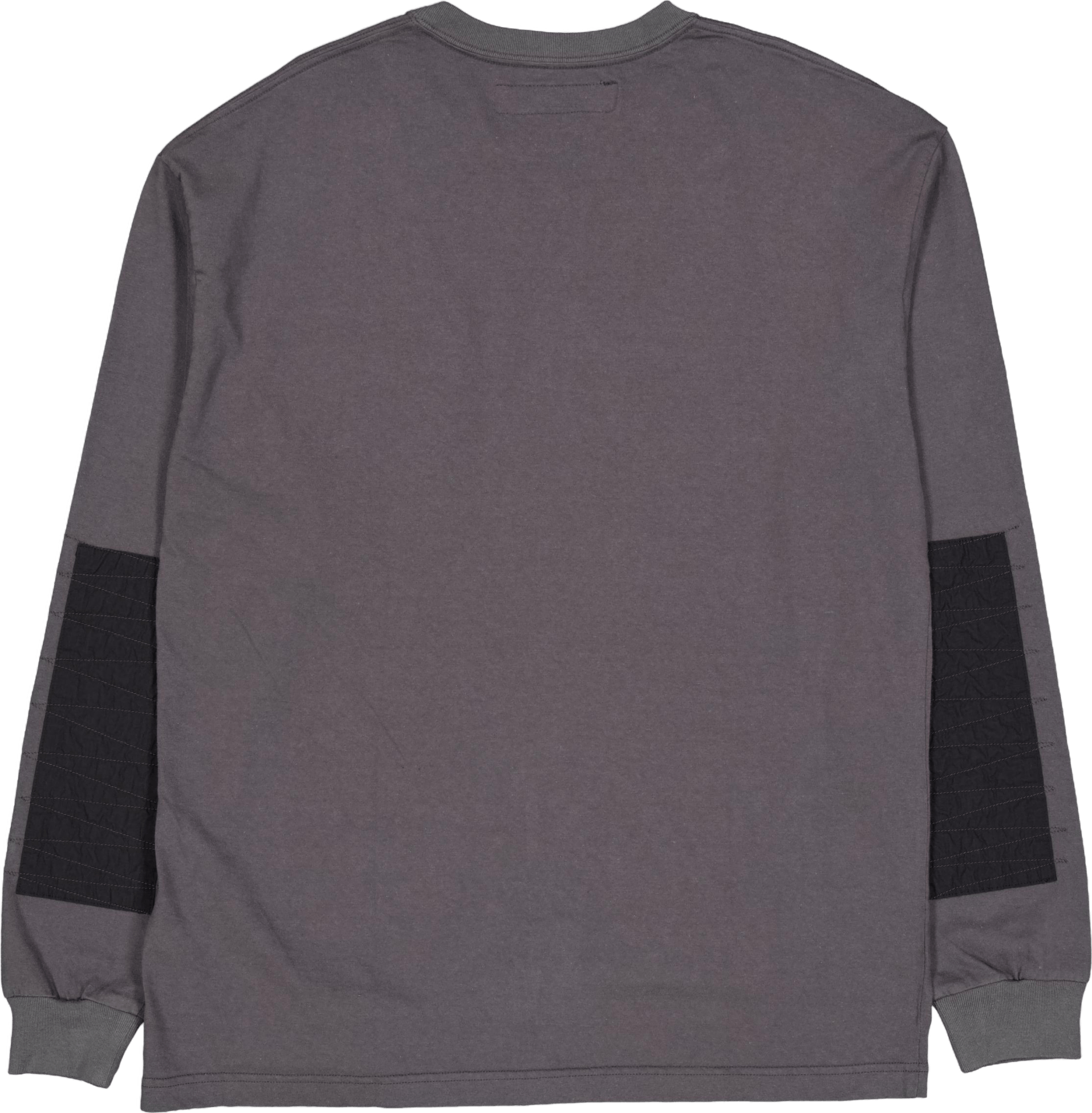 Design Crewneck Ls Charcoal, Male, Tøj, hættetrøjer og sweatshirts, Grå, M