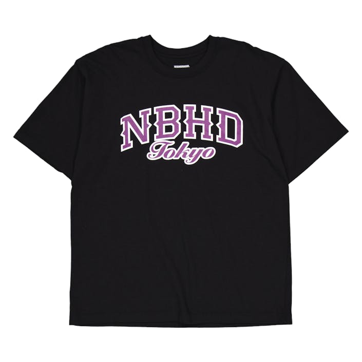 Nh . Tee Ss-11 Black, Male, Apparels, Tops, Black, S