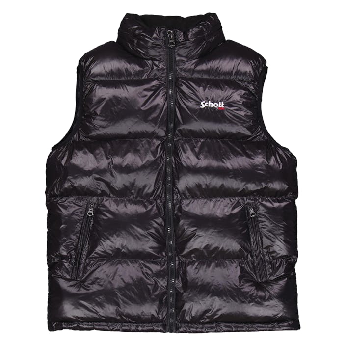 Gilet Doudoune Brillant A Capu Black, Male, Aparelhos, jaquetas, Preto, M