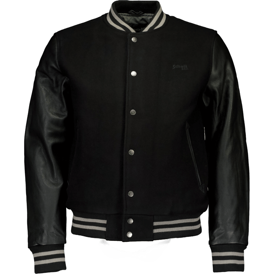 Jacket Varsity Bi Matiere Scho Black/black
