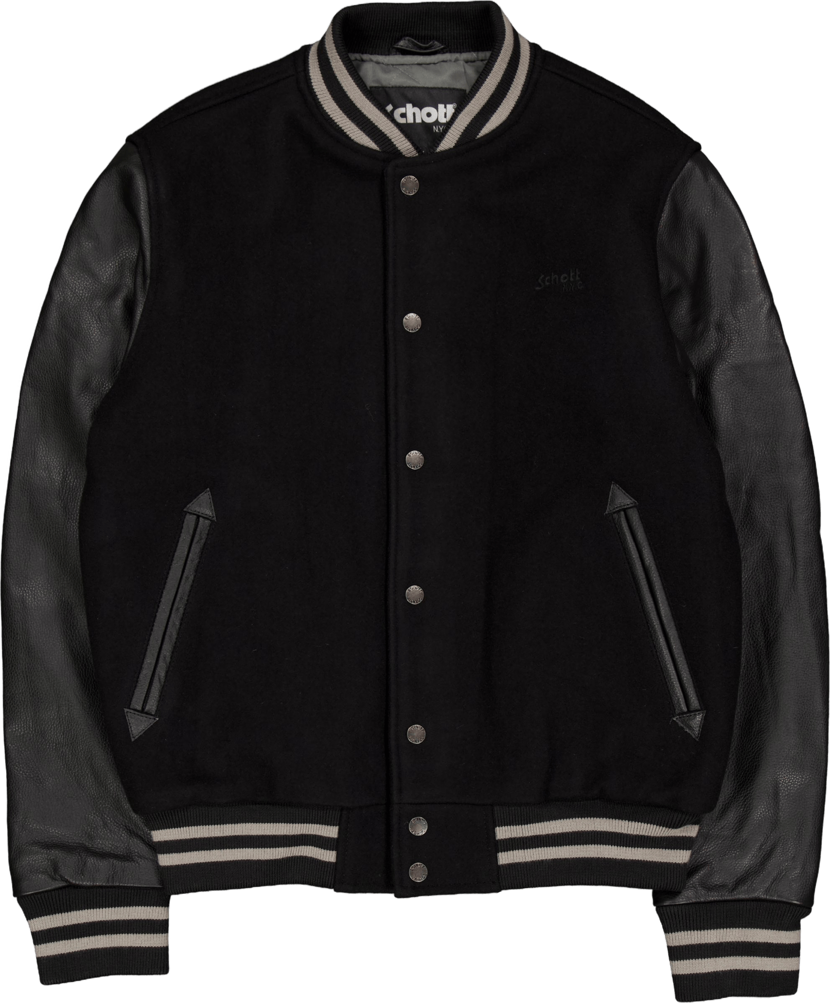 Jacket Varsity Bi Matiere Scho Black/black - Bild 6